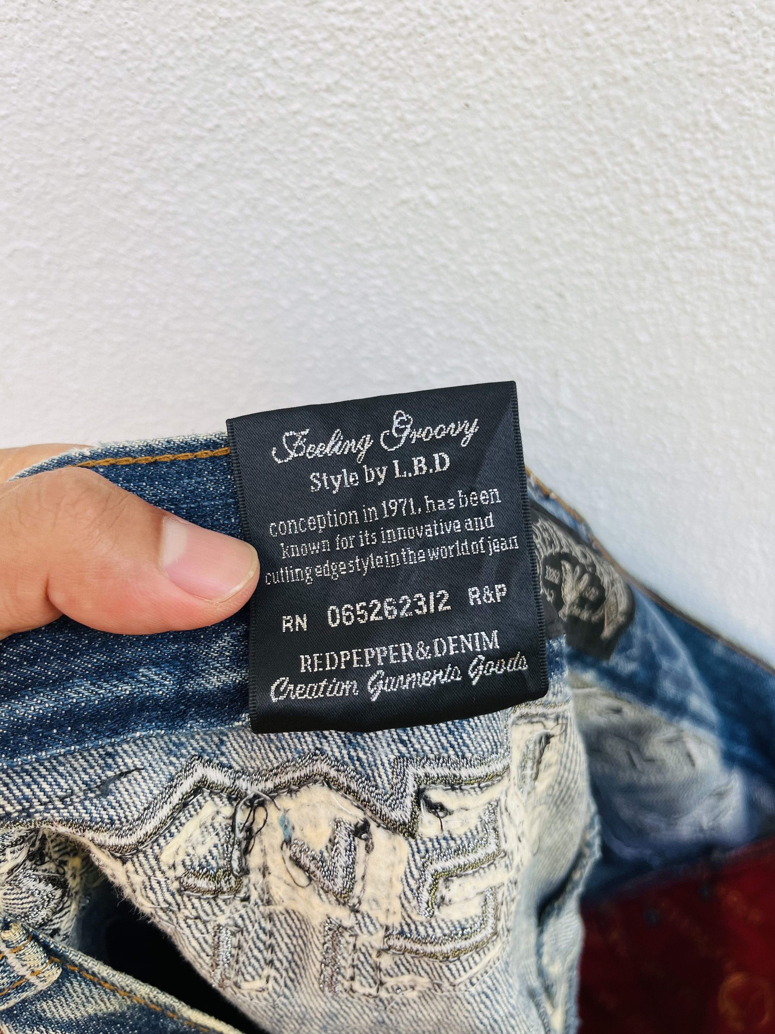 Japanese Brand × Vintage Vintage Red Pepper Japanese Designer Fashion Style Size US 36 / EU 52 - 18 Thumbnail