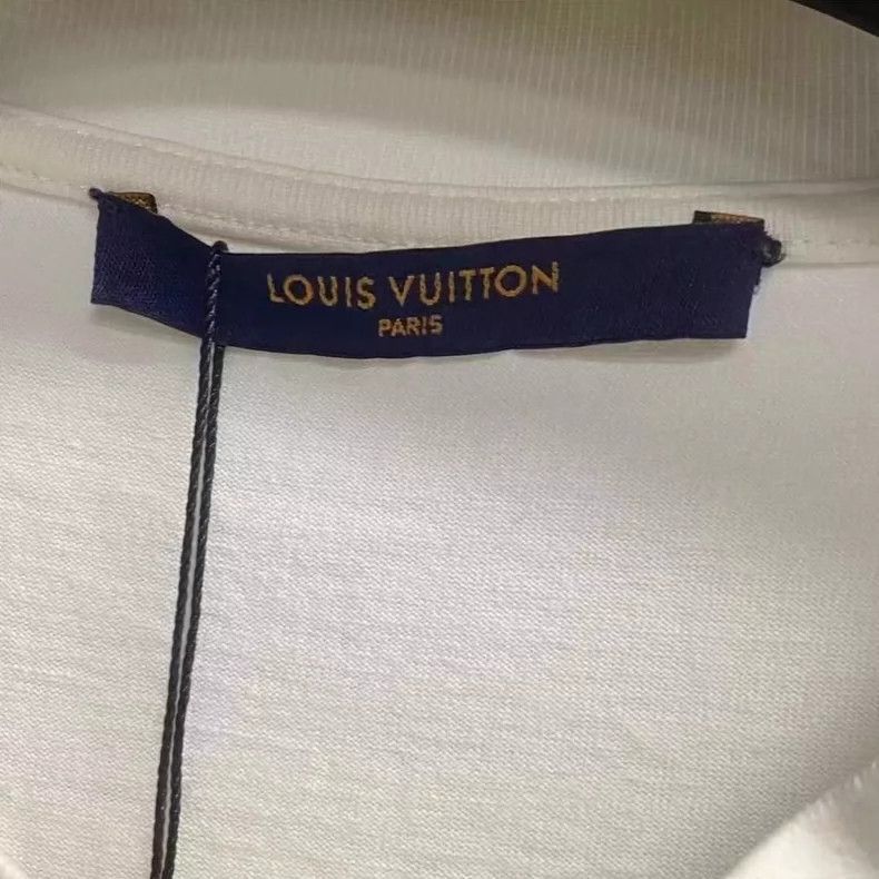 Louis Vuitton Louis Vuitton White NBA Logo Short Sleeve Shirt-2506 Size US M / EU 48-50 / 2 - 4 Thumbnail