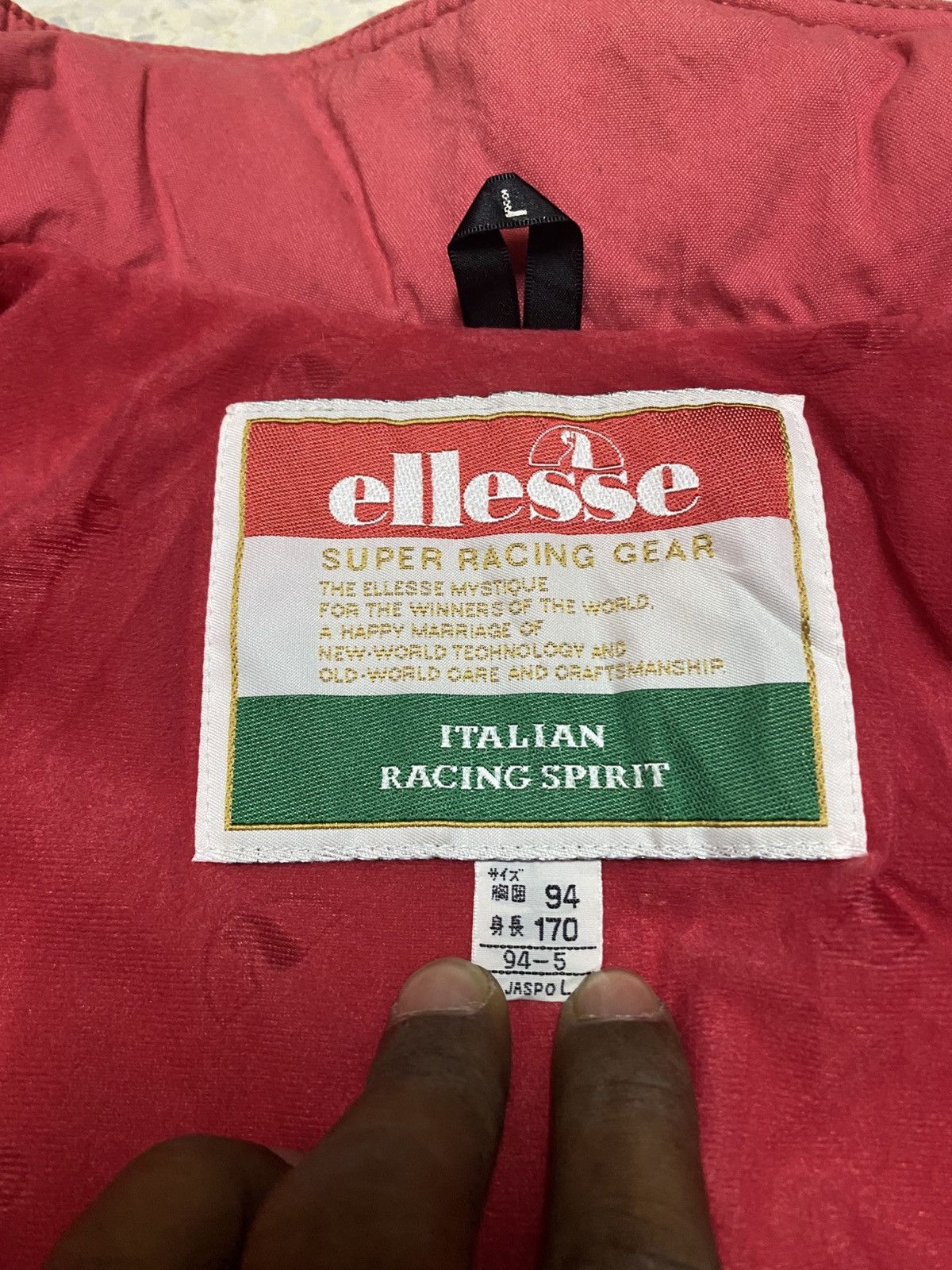 Ellesse Vintage Ellesse Jacket Super Racing Gear Size US L / EU 52-54 / 3 - 12 Thumbnail