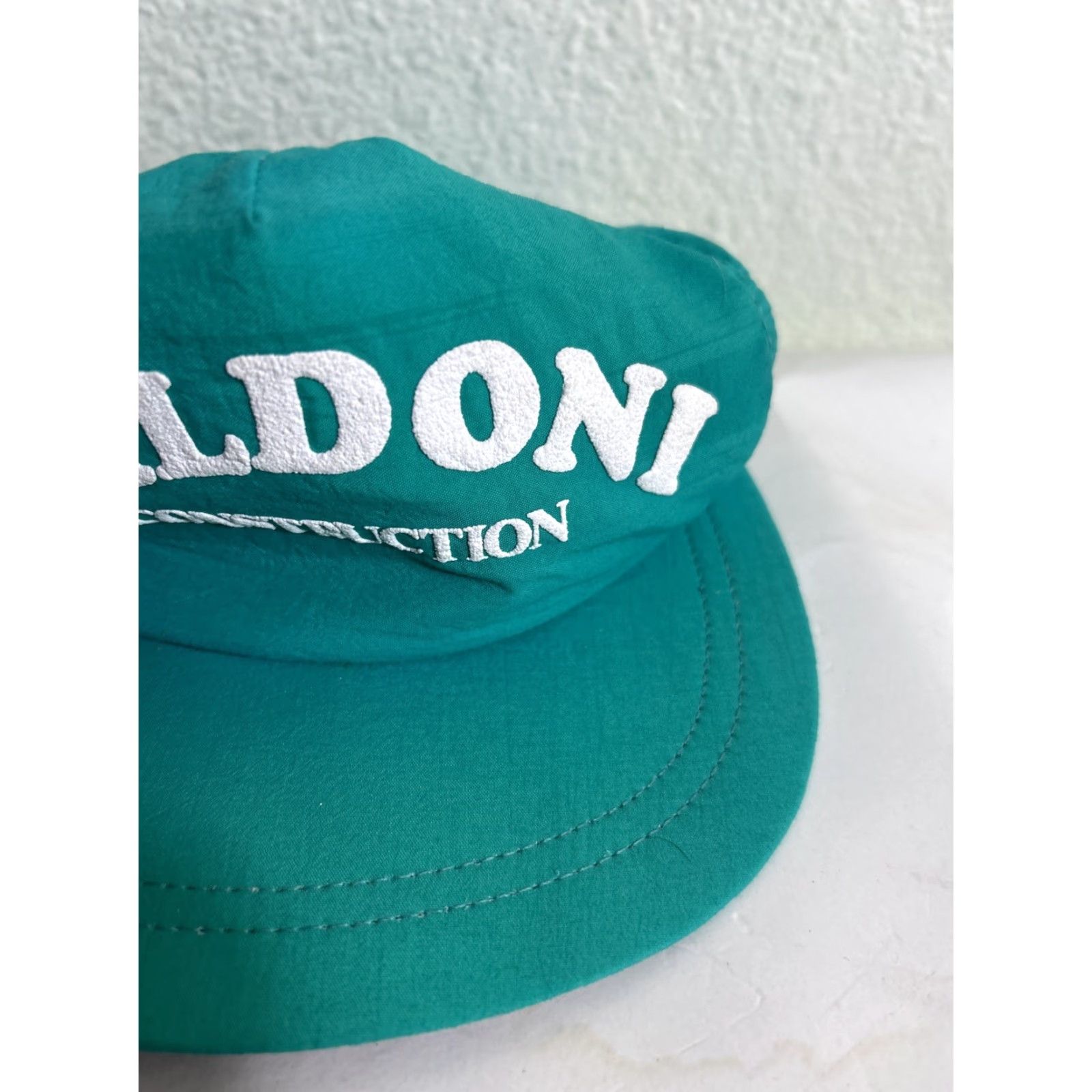 Altea VINTAGE Adjust A Tab Hat Teal SnapBack Made In USA Adjustable Men One Size Green USA Hat Mens Size ONE SIZE - 3 Thumbnail