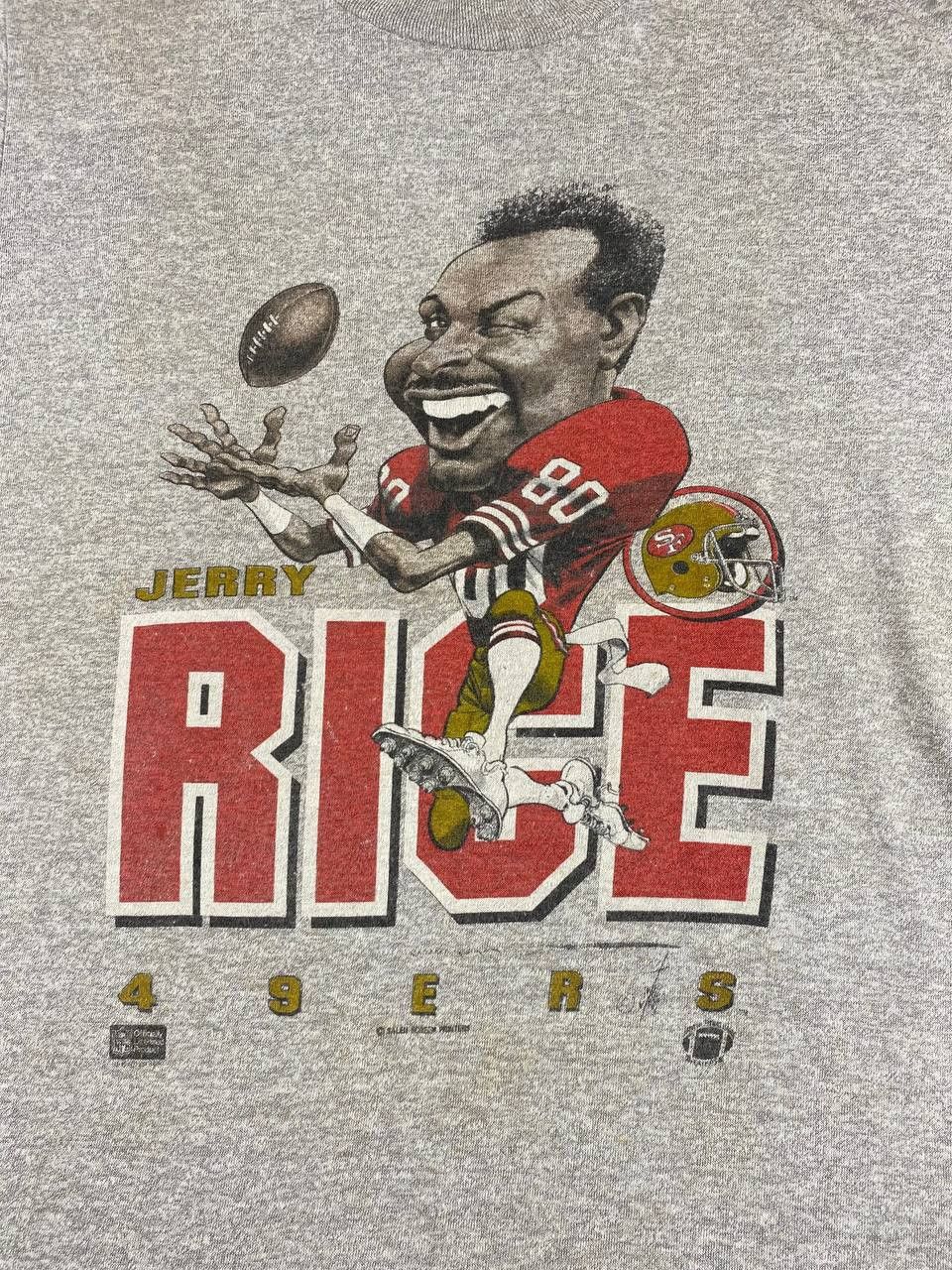 NFL vintage jerry rice by saleem screen prints very nice design Size US L / EU 52-54 / 3 - 2 Thumbnail