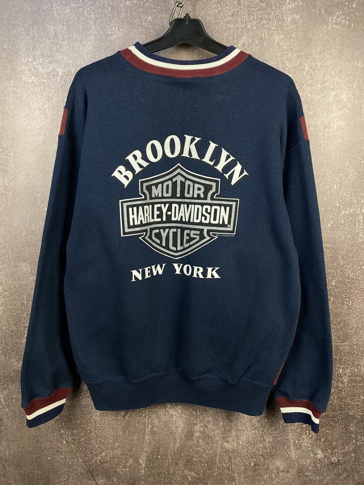 Harley Davidson Vintage Harley Davidson Sweatshirt Logo Motorcyle Racing Size US L / EU 52-54 / 3 - 1 Thumbnail