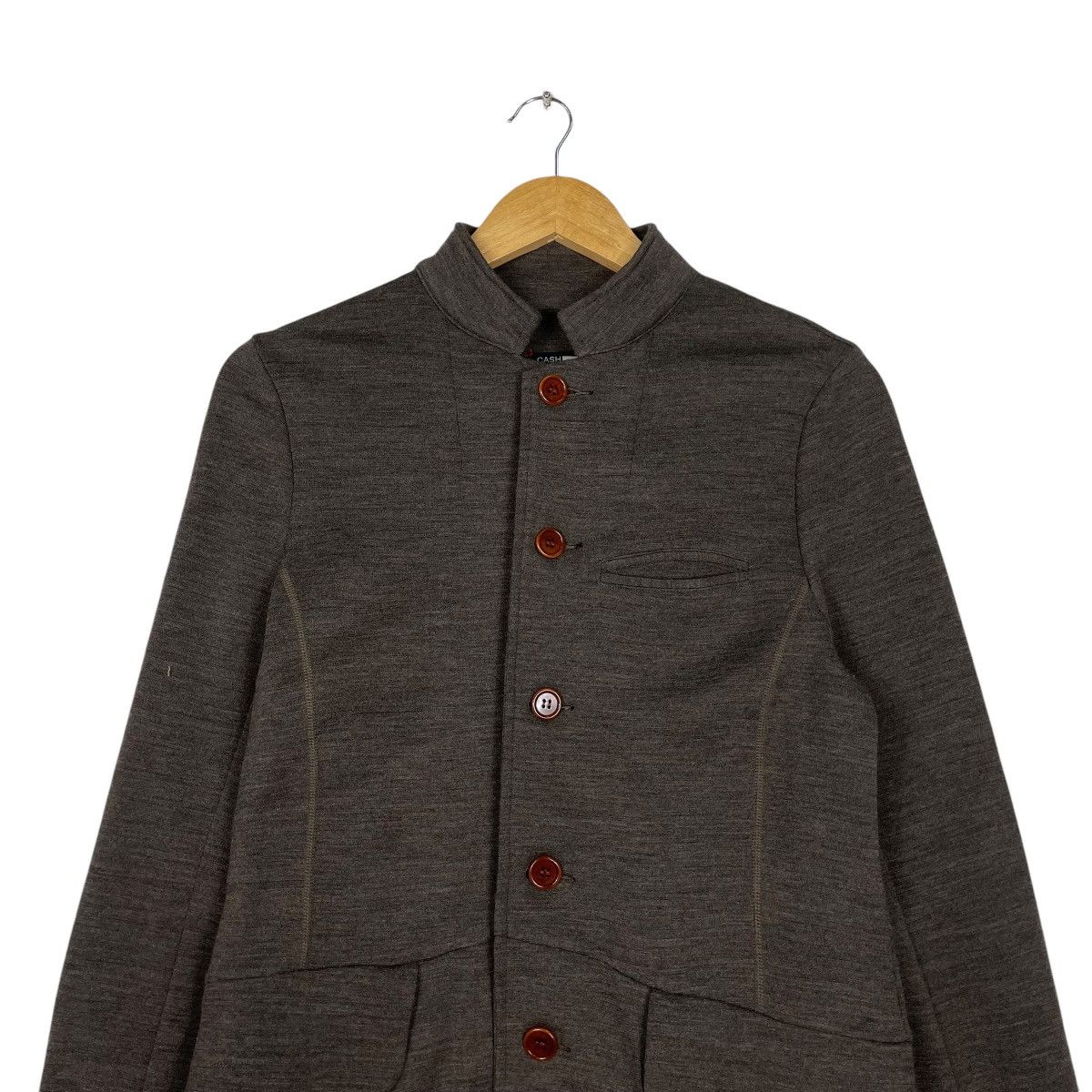 CASH CA × Designer 💥CASH CA ENGLAND BUTTON BROWN JACKET Size M / US 6-8 / IT 42-44 - 2 Thumbnail