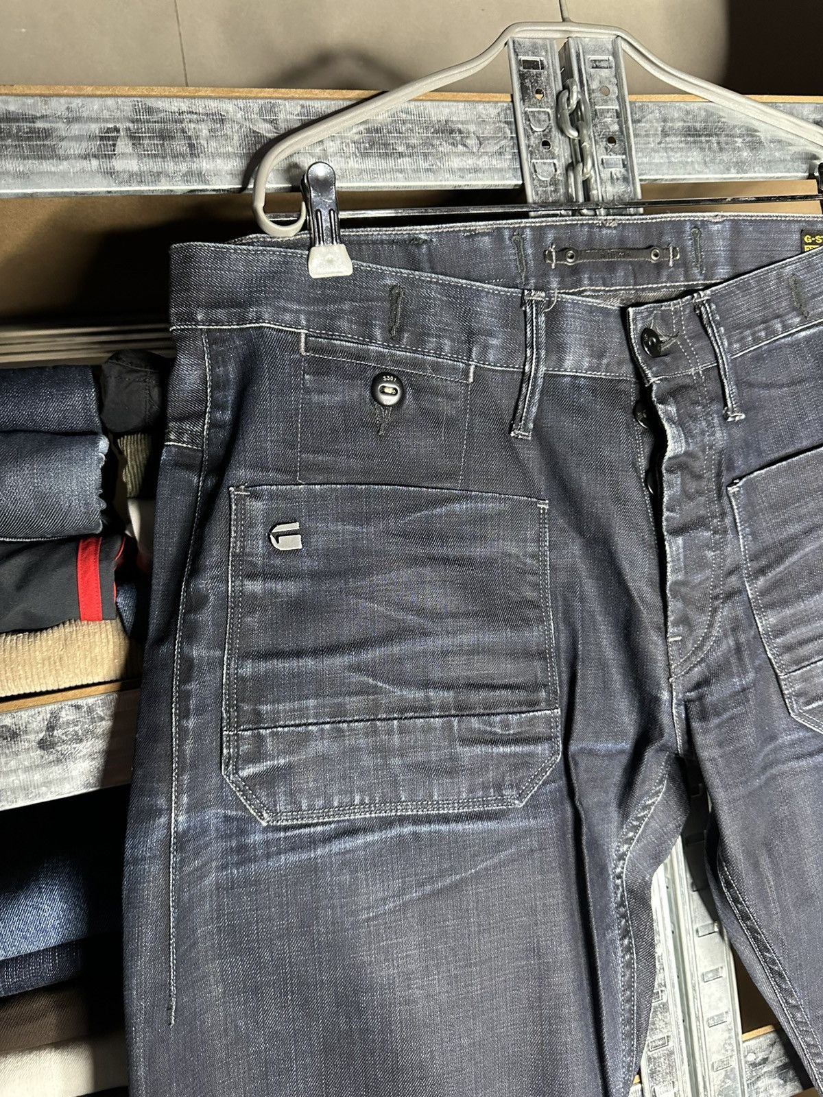 G-Star G-Star Raw Rarest Punk Denim Jeans Pants Size 36 Size US 36 / EU 52 - 7 Thumbnail