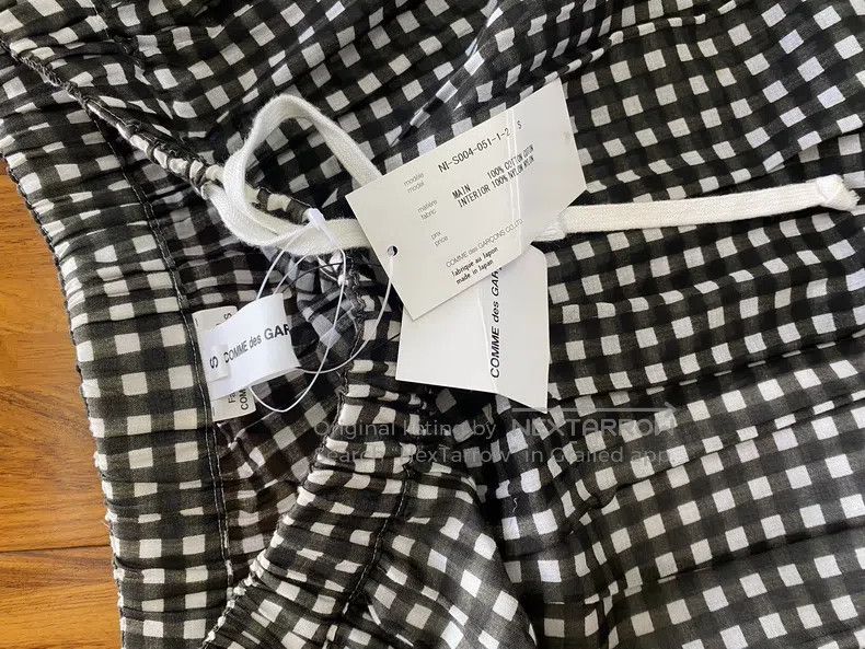 Other Comme Des Garcons size S Plaid cloud balloon puffy half sk Size 22" - 6 Thumbnail