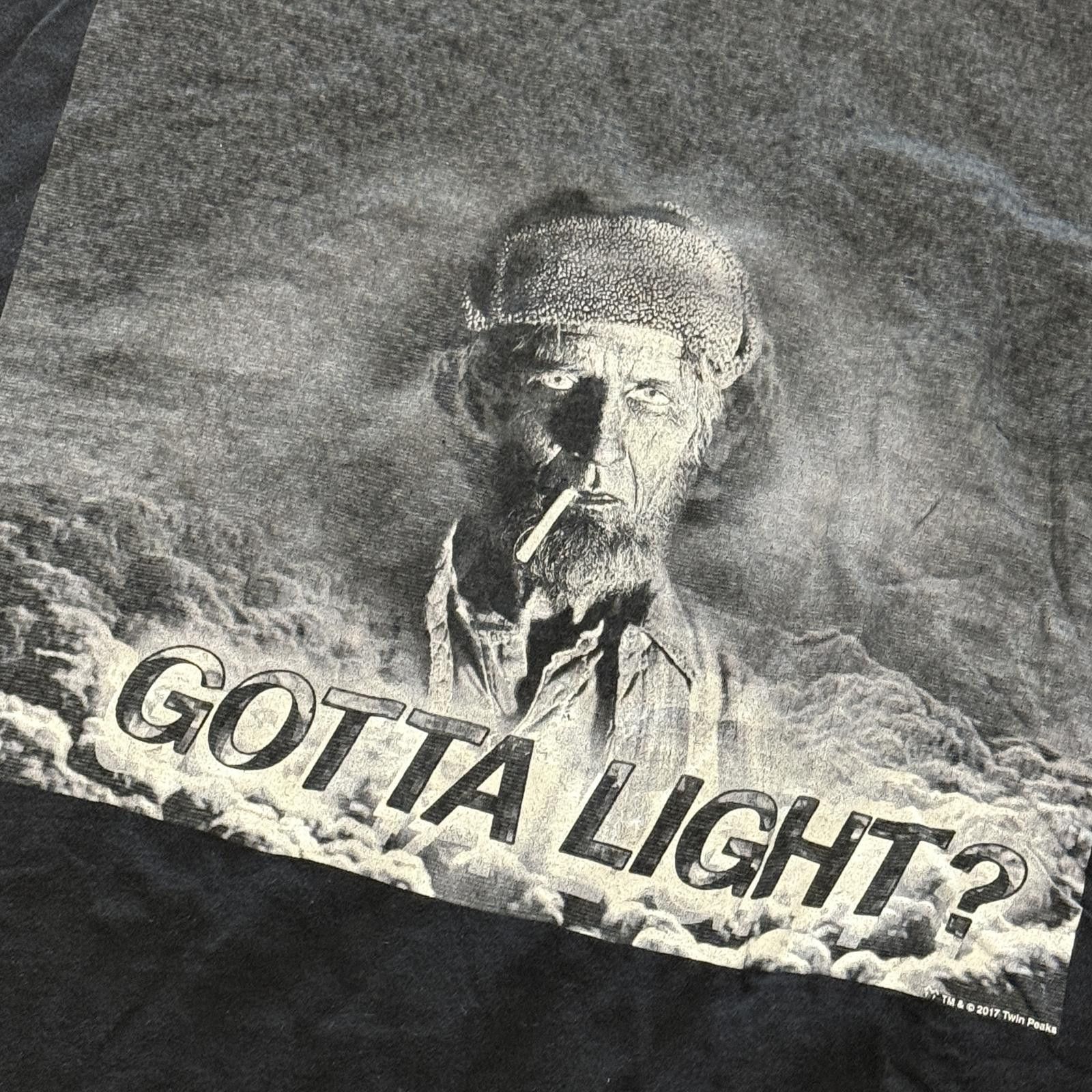 Vintage David Lynch Twin Peaks Gotta Light S3 Ep8 Mens XXL RARE! Size US XXL / EU 58 / 5 - 2 Thumbnail