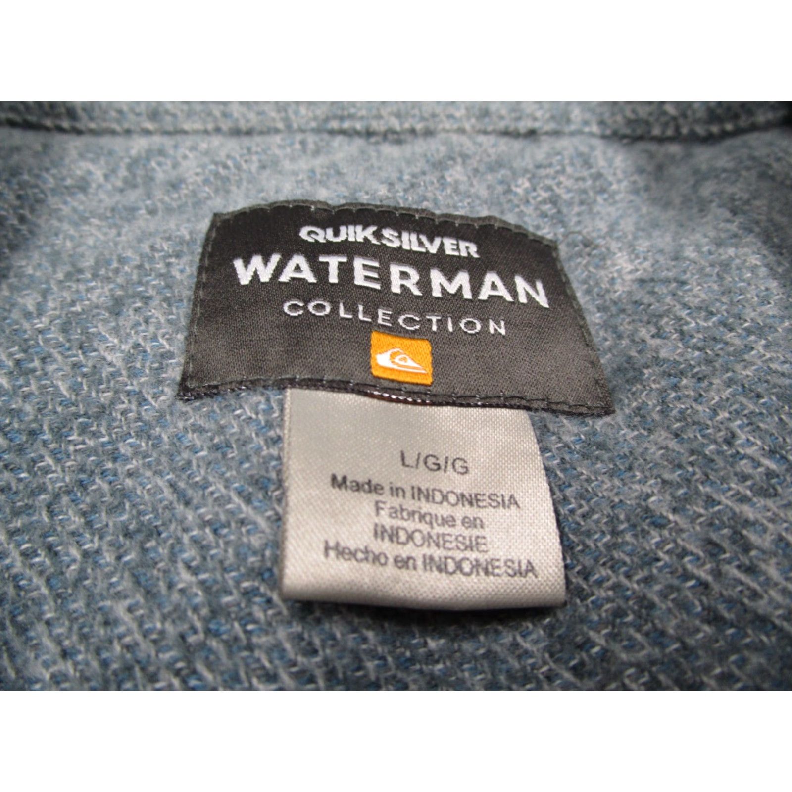 Quiksilver Quiksilver Waterman Jacket Mens Large Blue Lined Shacket Casual Outdoor Hiking Size US L / EU 52-54 / 3 - 3 Thumbnail