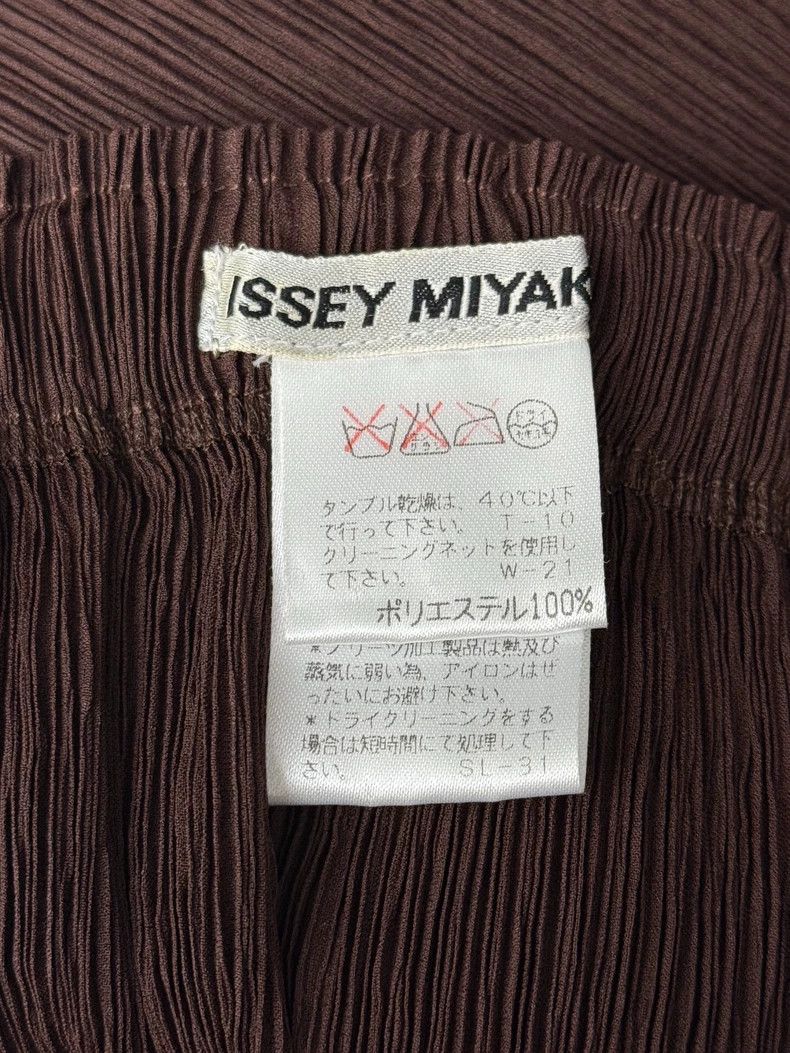 Issey Miyake Issey Miyake Brown wicker pleated skirt Size 25" / US 0 / IT 36 - 3 Thumbnail