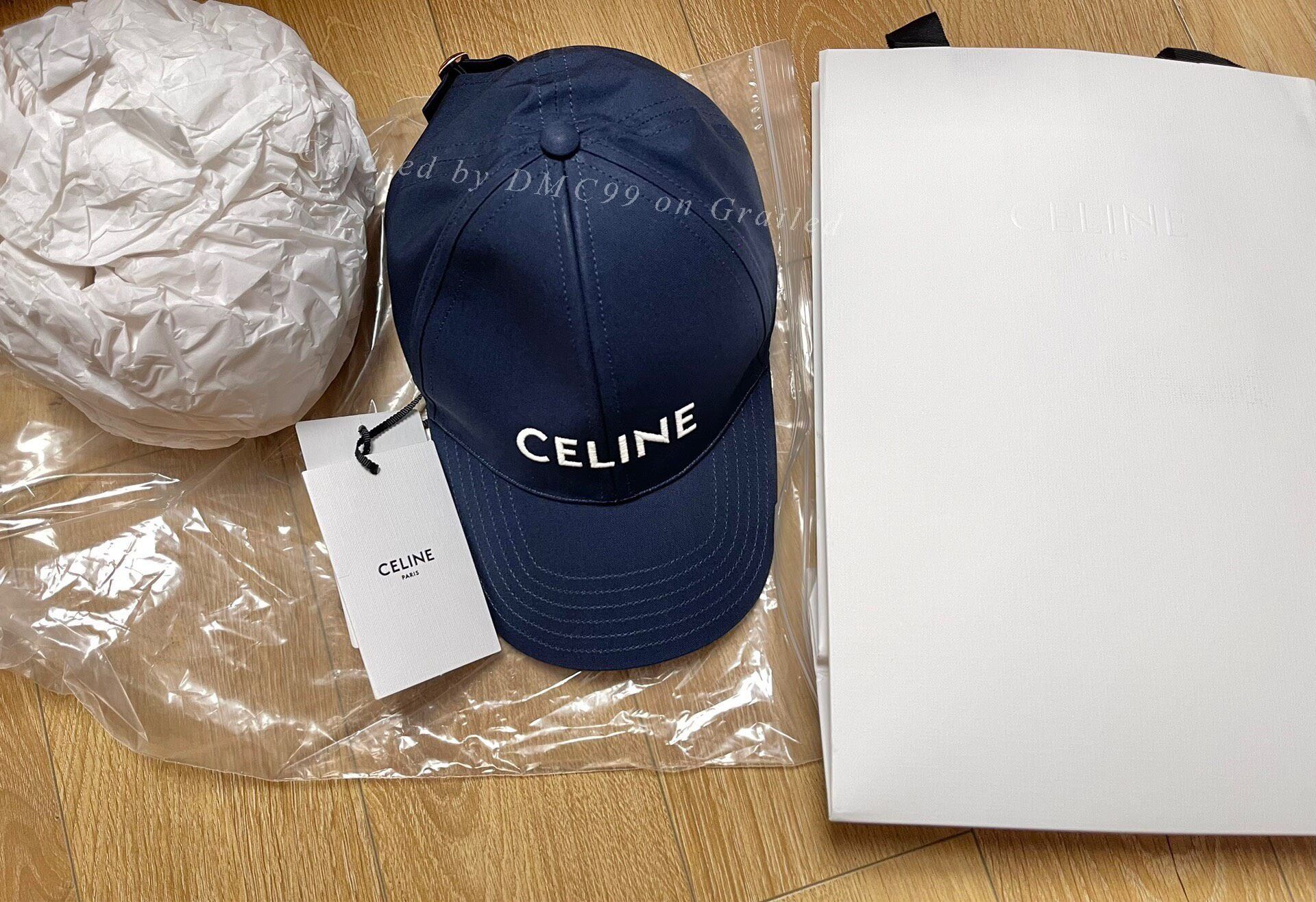Celine Celine Blue Baseball Cap Size ONE SIZE - 1 Thumbnail