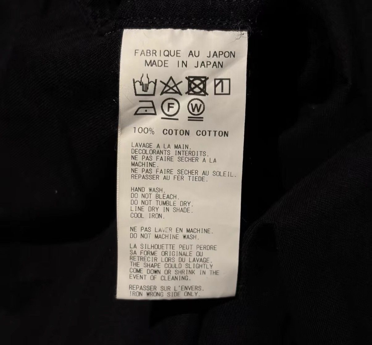Yohji Yamamoto Yohji Yamamoto 17SS Signature Printed Staff Shirt J4 Size US M / EU 48-50 / 2 - 7 Thumbnail