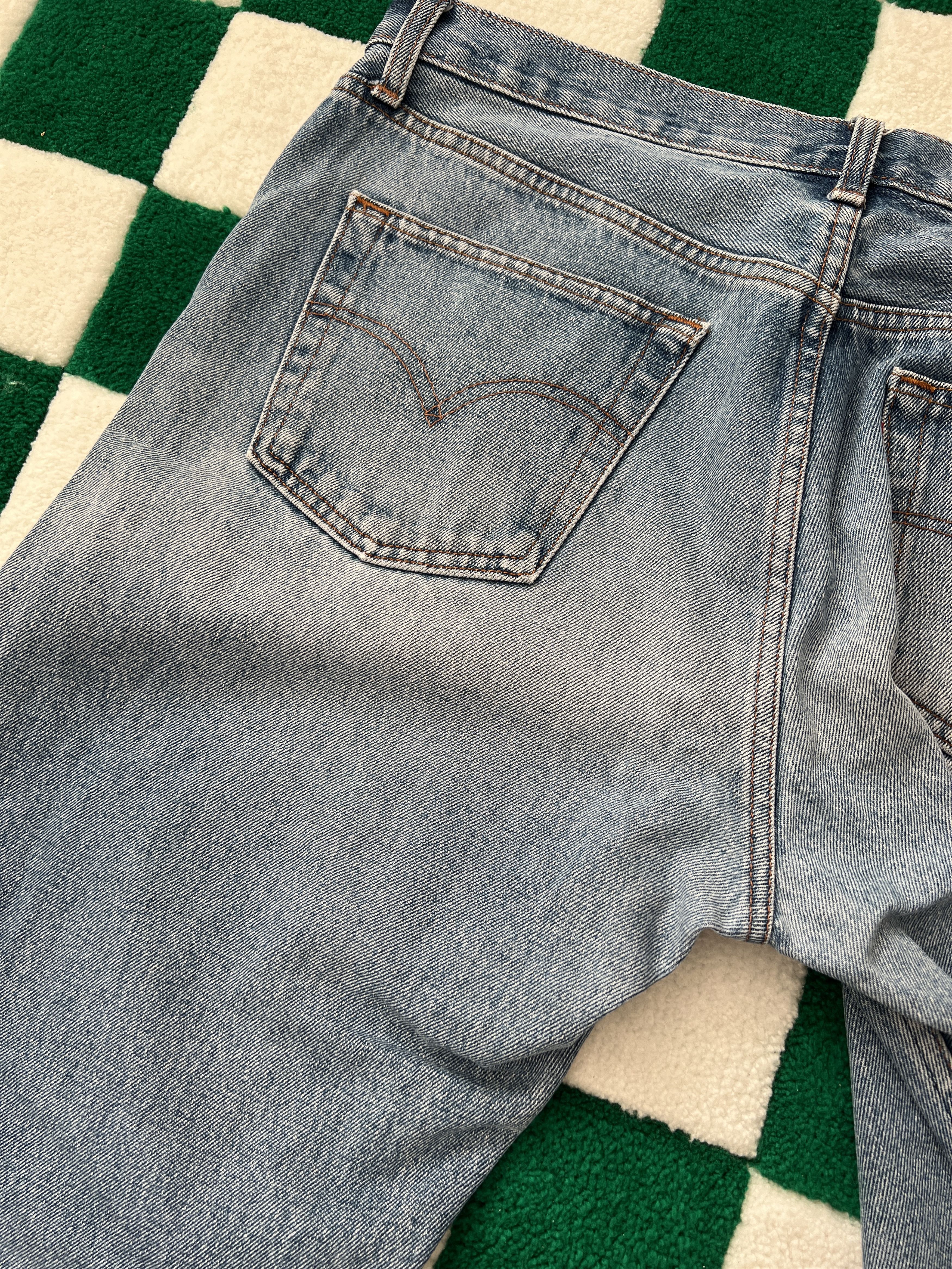 Levi's Vintage 90s Levis 501 Denim Jeans 36x34 Size US 36 / EU 52 - 5 Thumbnail