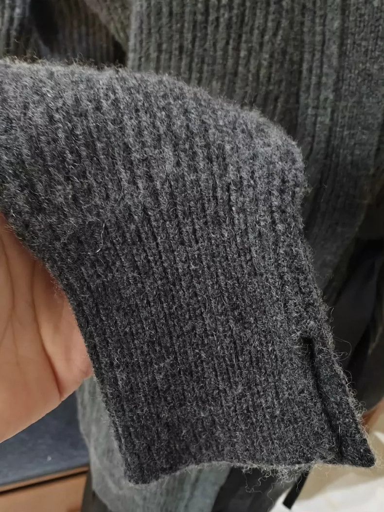 Helmut Lang HELMUT LANG Dark grey cardigan Size XS / US 0-2 / IT 36-38 - 3 Thumbnail