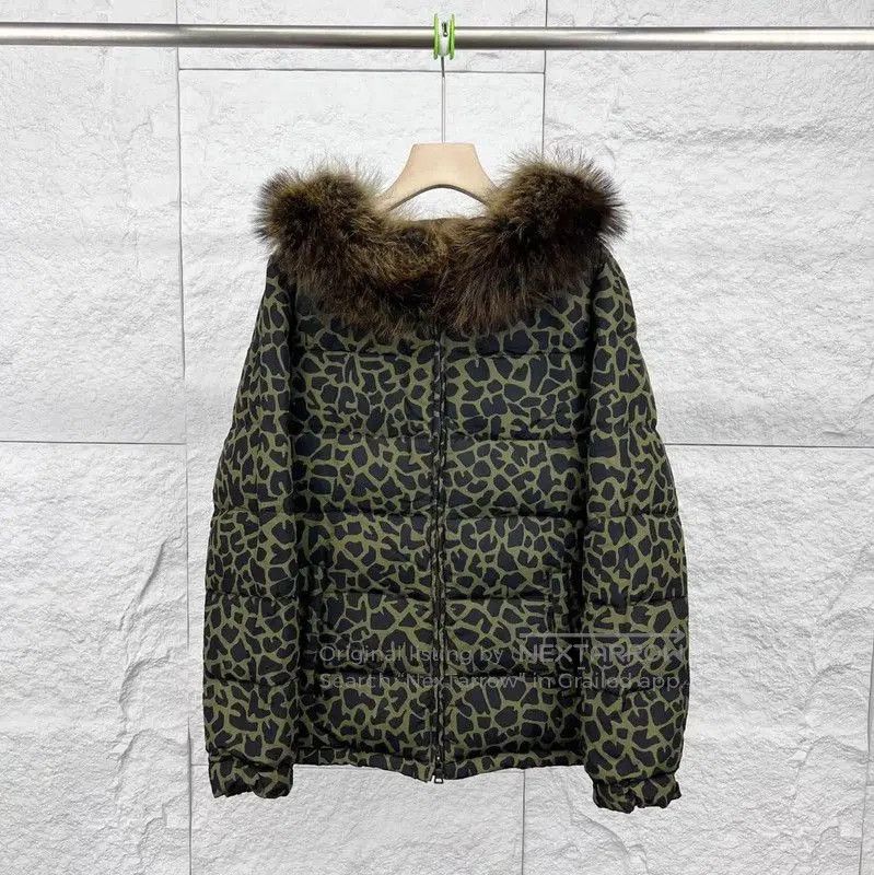 Prada Prada Green Cotton Men's Puffer Jacket. Size US M / EU 48-50 / 2 - 1 Thumbnail