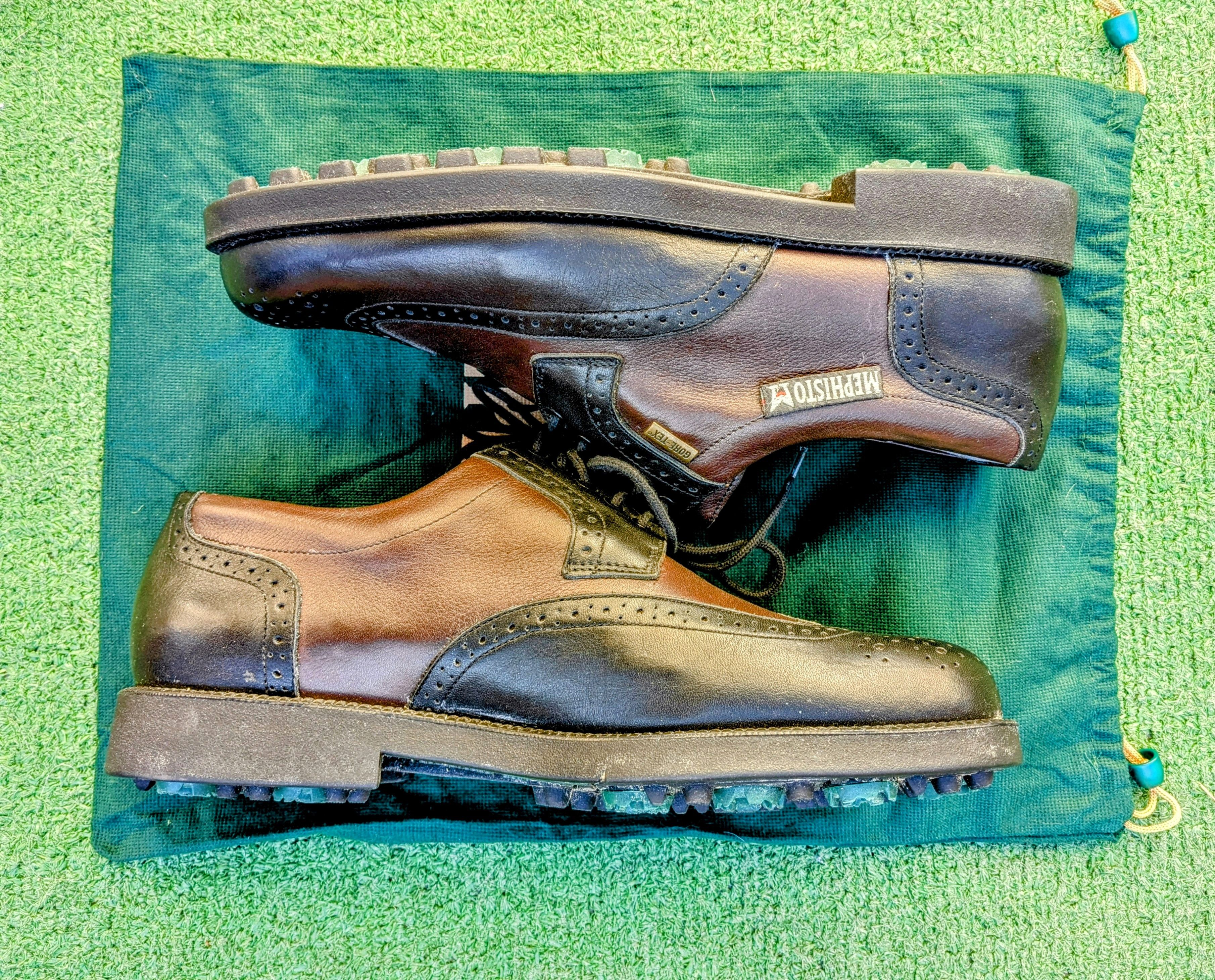 Mephisto Mephisto Multi-Grip Wingtip GTX Waterproof Golf Cleats/Shoes Size US 8.5 / EU 41-42 - 5 Thumbnail