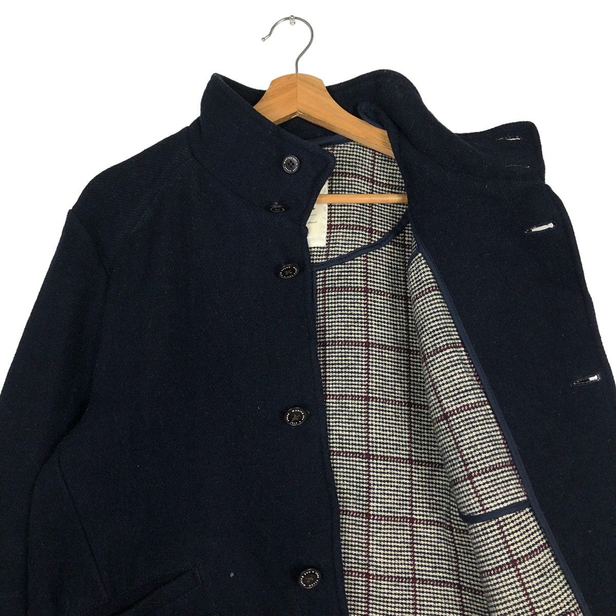 Japanese Brand 🔥VINTAGE CHORE JACKET TARTAN LINING IKKA ISSEY MIYAKE Size US L / EU 52-54 / 3 - 12 Thumbnail