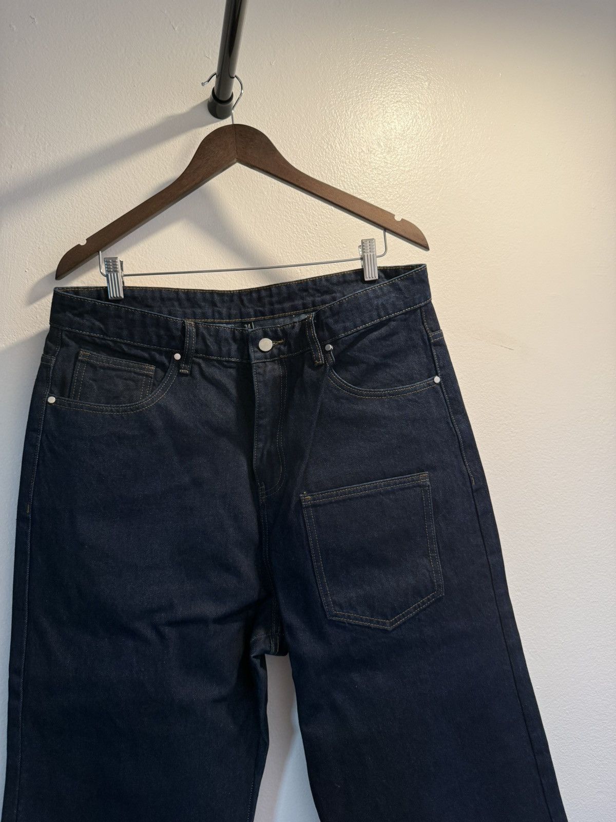 Zicmade Creationz By Dav ‘Runway’ Denim (Dark Wash) Size US 34 / EU 50 - 6 Thumbnail