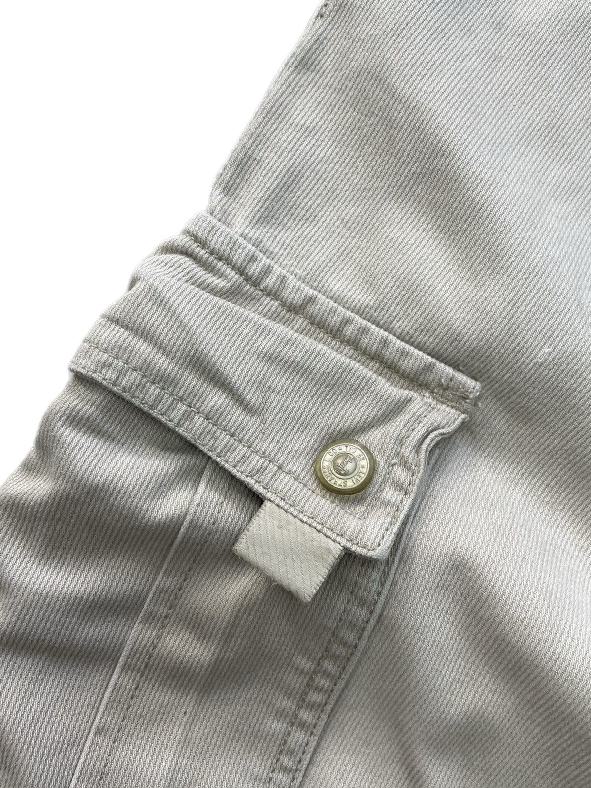 Levi's Levis cargo wide shorts cargo silver tab baggy khakis y2k Size US 33 - 10 Thumbnail