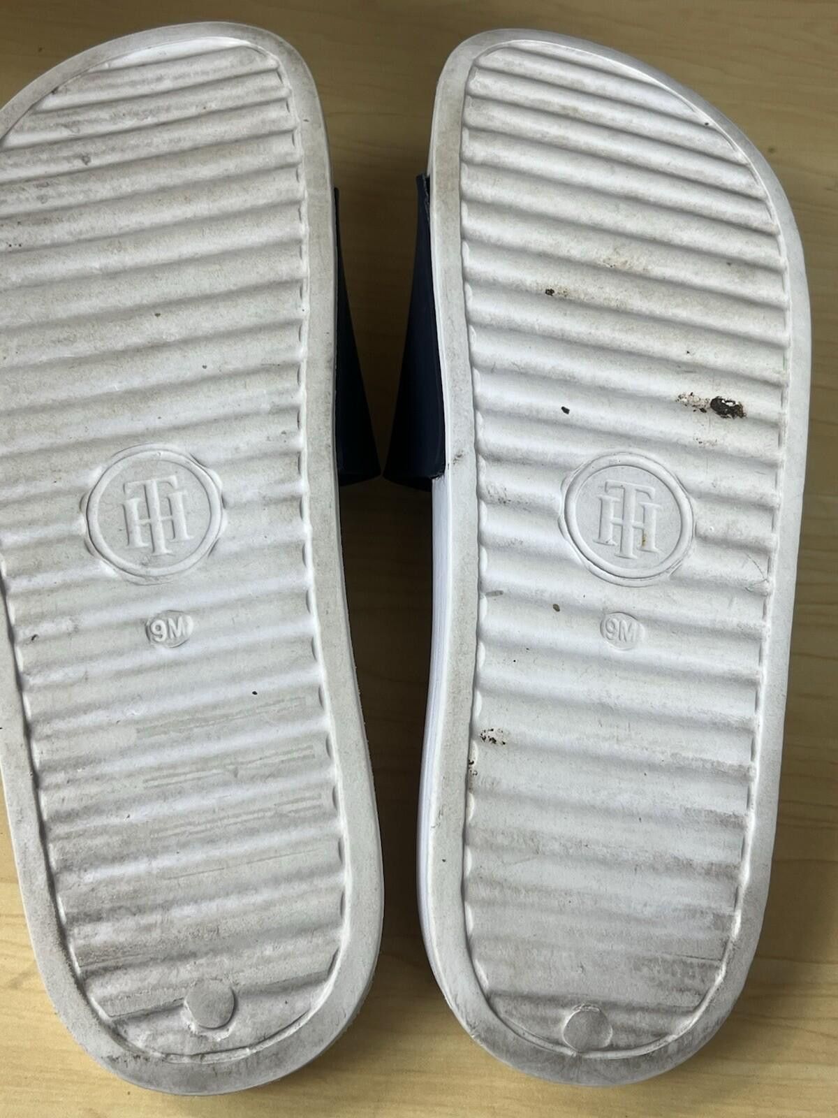 Tommy Hilfiger Tommy Hilfiger Dark Blue White Red Slide Sandal Flip Flop 11 Size US 9 / EU 42 - 7 Thumbnail