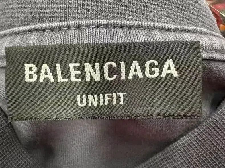 Balenciaga Balenciaga Dark Blue Crown and Wheat Pattern Short Sleeve Size US M / EU 48-50 / 2 - 4 Thumbnail