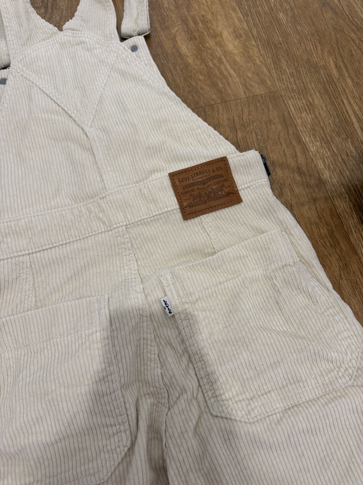 Levi's VINTAGE LEVI’S VEVLET OVERALLS STRAIGHT PANTS SUIT Size XS / US 0-2 / IT 36-38 - 7 Thumbnail