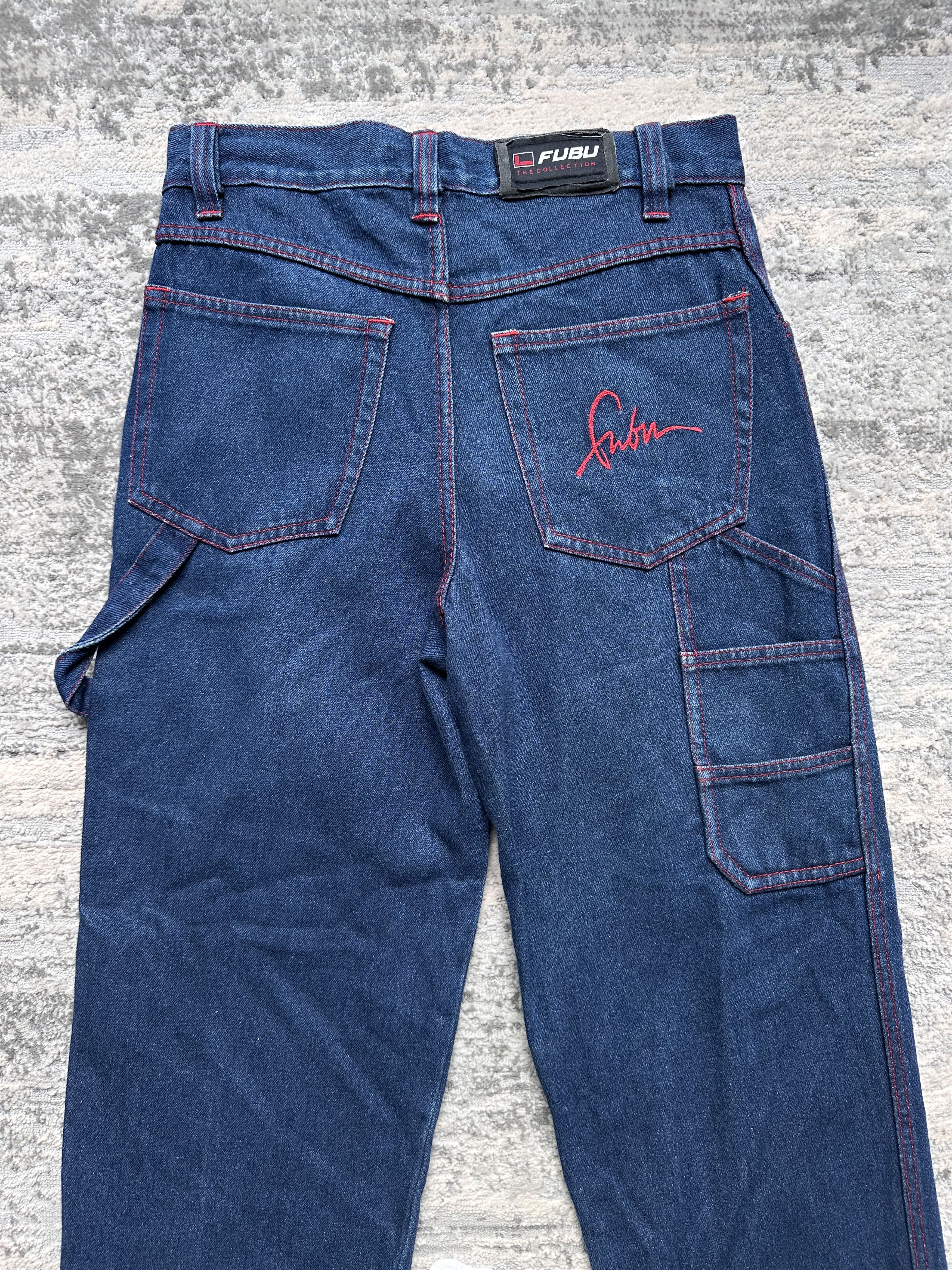 Fubu Fubu vintage double knee baggy jeans Size US 30 / EU 46 - 8 Thumbnail