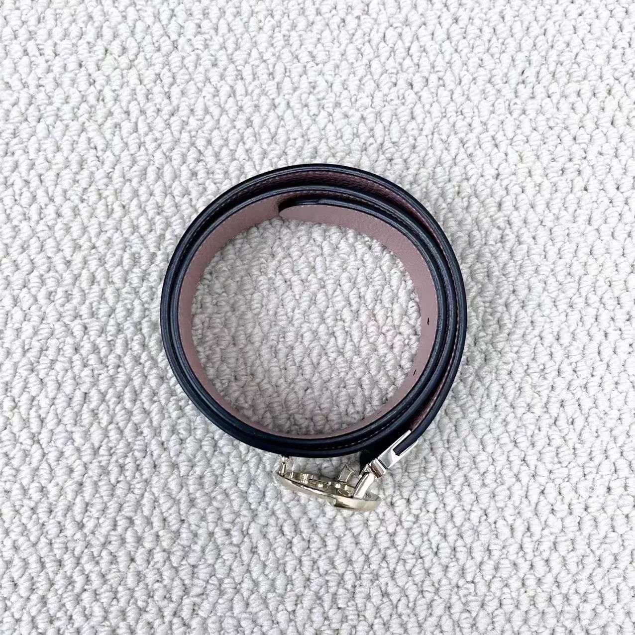 Gucci Gucci Black/Pink Reversible GG Belt 80cm (95cm total) Size ONE SIZE - 2 Thumbnail