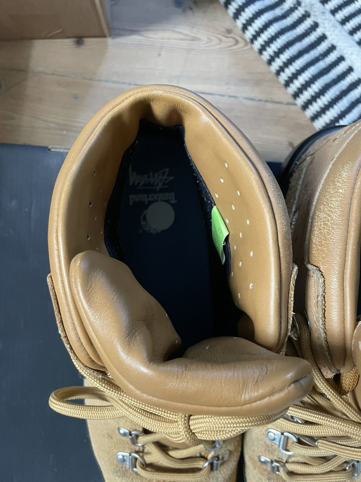 Stussy × Timberland Stussy world hiker boots Size US 11.5 / EU 44-45 - 7 Thumbnail
