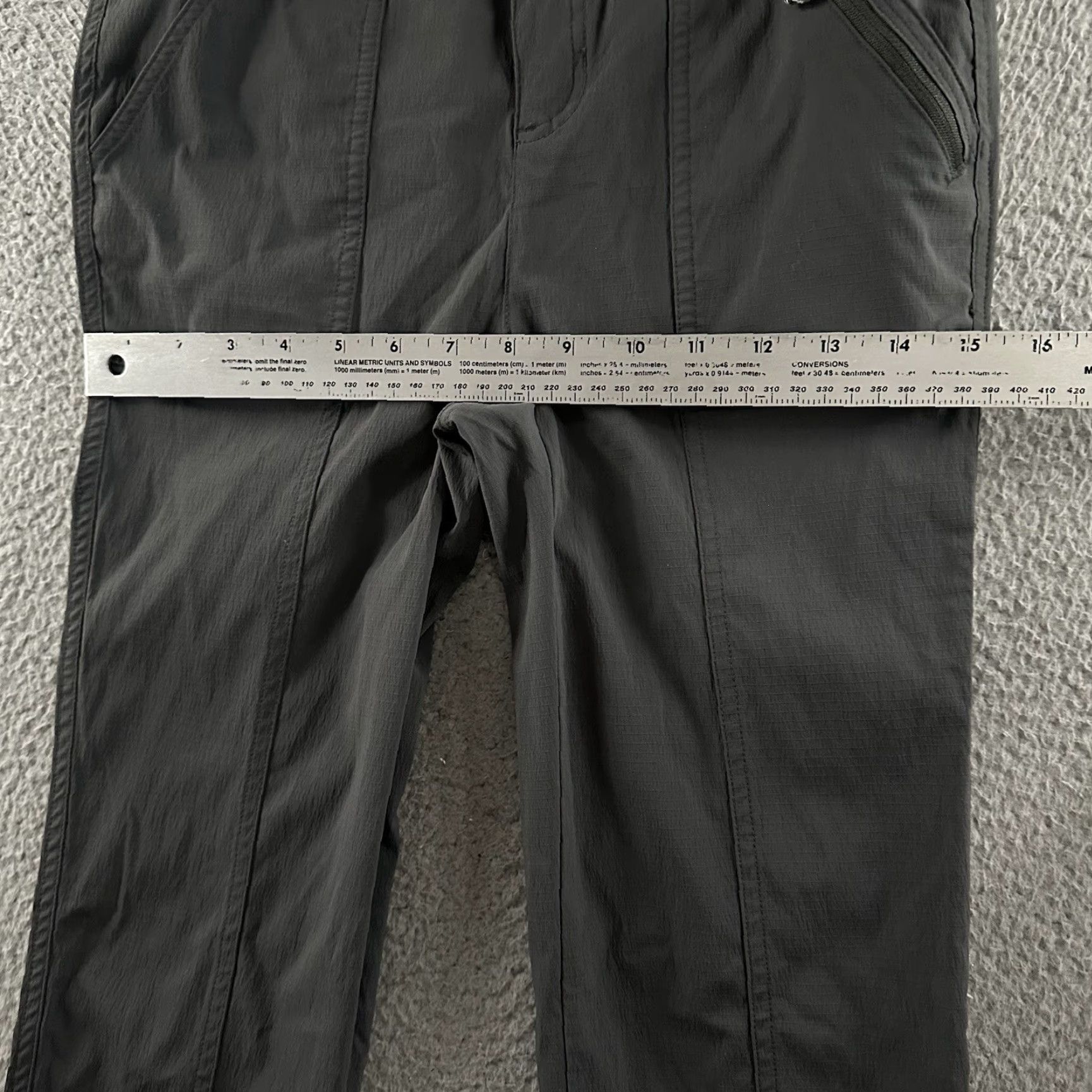 Avalanche Avalanche Womens Pants Gray Size Small Utility Zip Pocket Stretch Nylon Blend Size 28" / US 6 / IT 42 - 7 Thumbnail