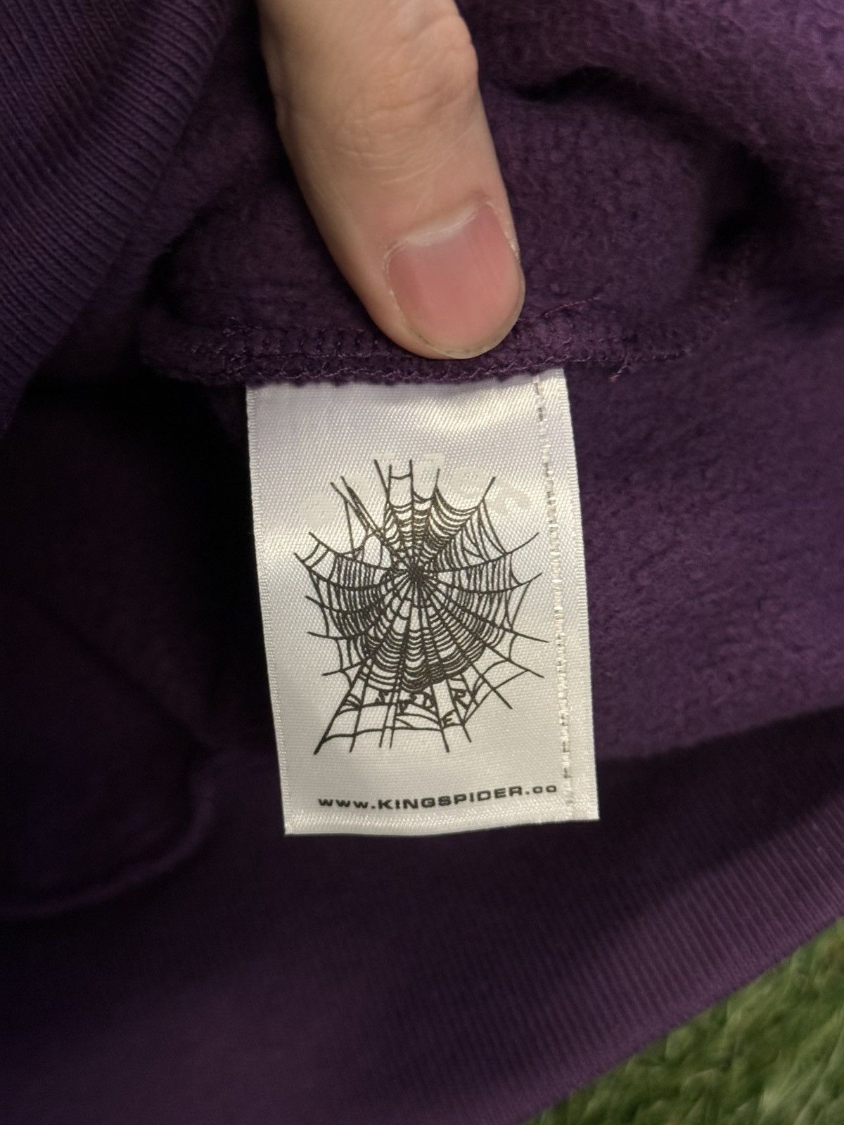 Sp5der Sp5der Worldwide Purple Hoodie Size Small (NEW) Size US S / EU 44-46 / 1 - 7 Thumbnail