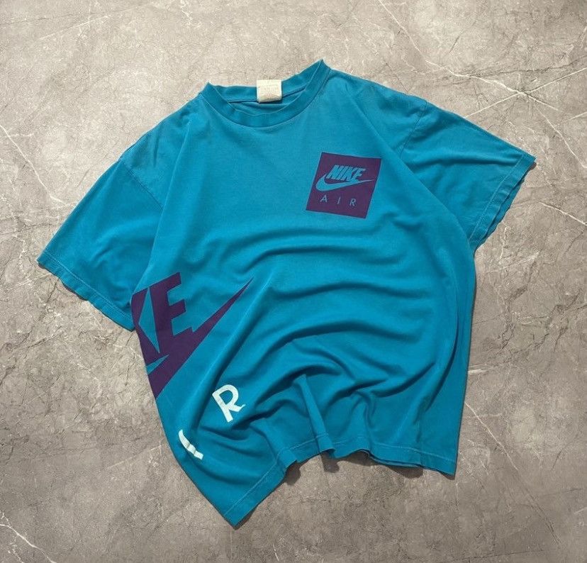 Nike VINTAGE NIKE AIR BIG LOGO TEE USA 90s Size US M / EU 48-50 / 2 - 5 Thumbnail