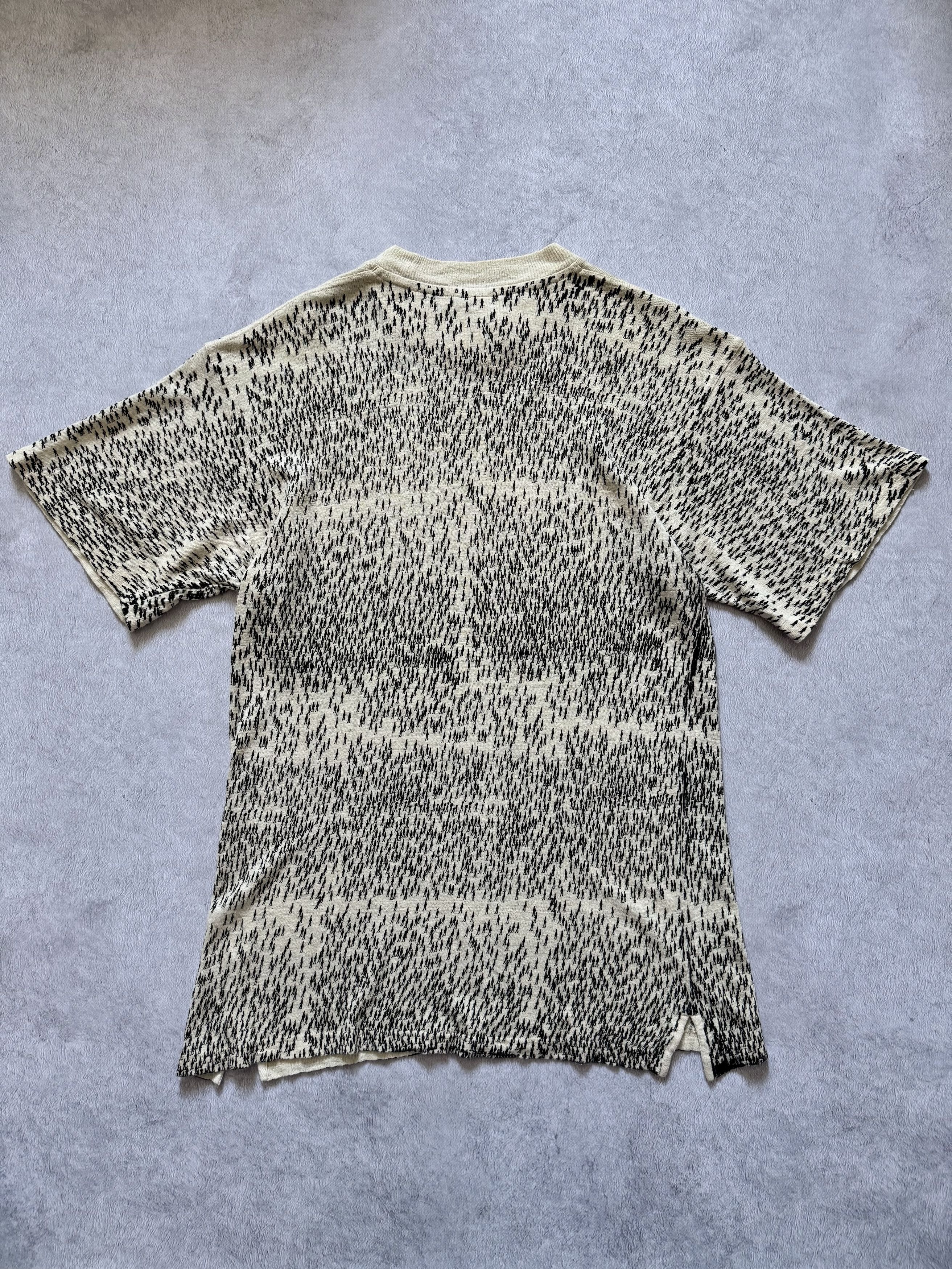 Vintage Vintage Natural Hemp Monogram T-shirt Crazy Design Size US M / EU 48-50 / 2 - 3 Thumbnail