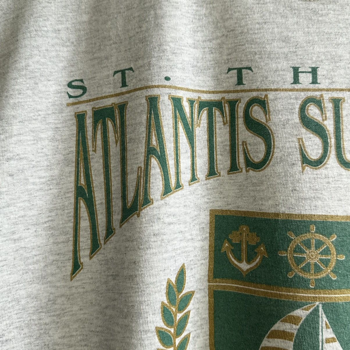 Vintage Vintage 90s St. Thomas Atlantis Submarines Single Stitch Tee Size US XL / EU 56 / 4 - 4 Thumbnail