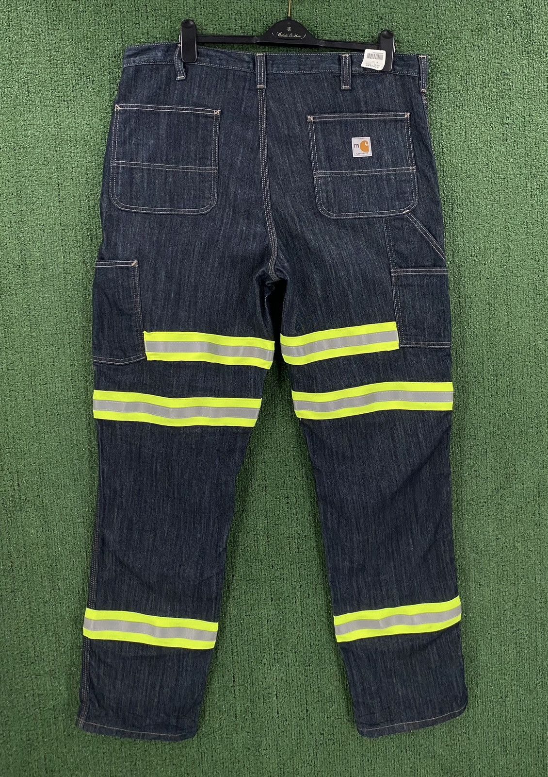 Carhartt NWOT Rare Carhartt FR Flame Resistant Cat 2 Reflective Jeans Size US 39 - 2 Thumbnail