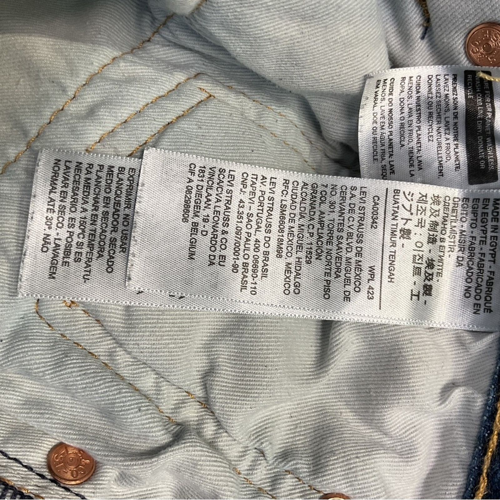 Levi's 501 Levi's Premium Jeans Size US 39 - 5 Thumbnail