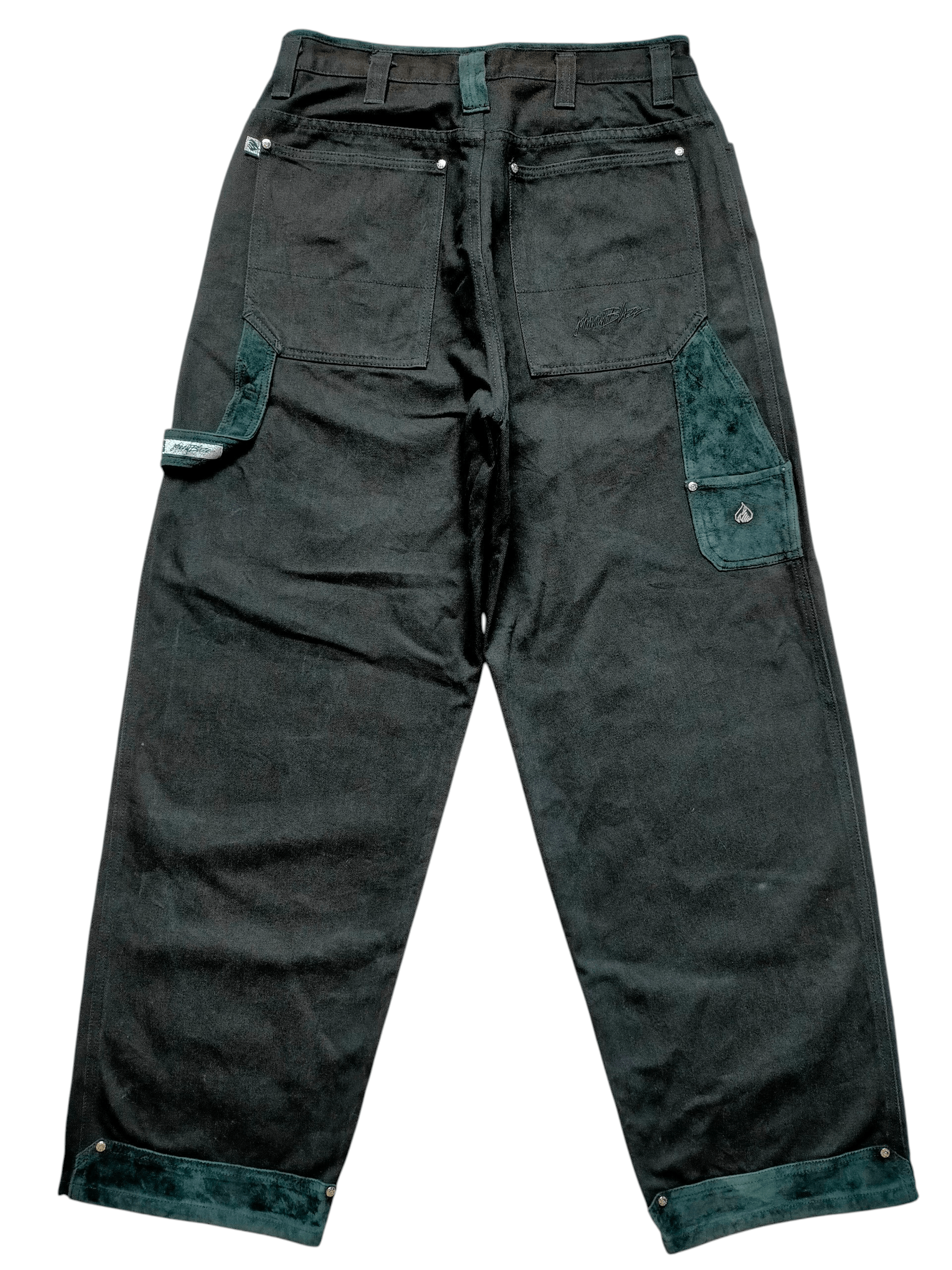 JNCO Johnny Blaze Baggy Carpenter Hip Hop Black Jeans Size US 32 / EU 48 - 1 Thumbnail