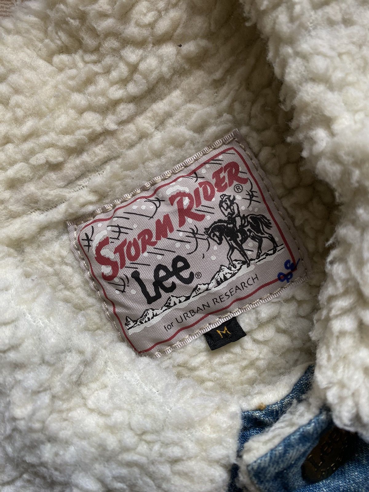 Lee × URBAN RESEARCH DOORS VINTAGE LEE STORM RIDER URBAN RESEARCH DENIM JACKET WOOL Size US XS / EU 42 / 0 - 4 Thumbnail