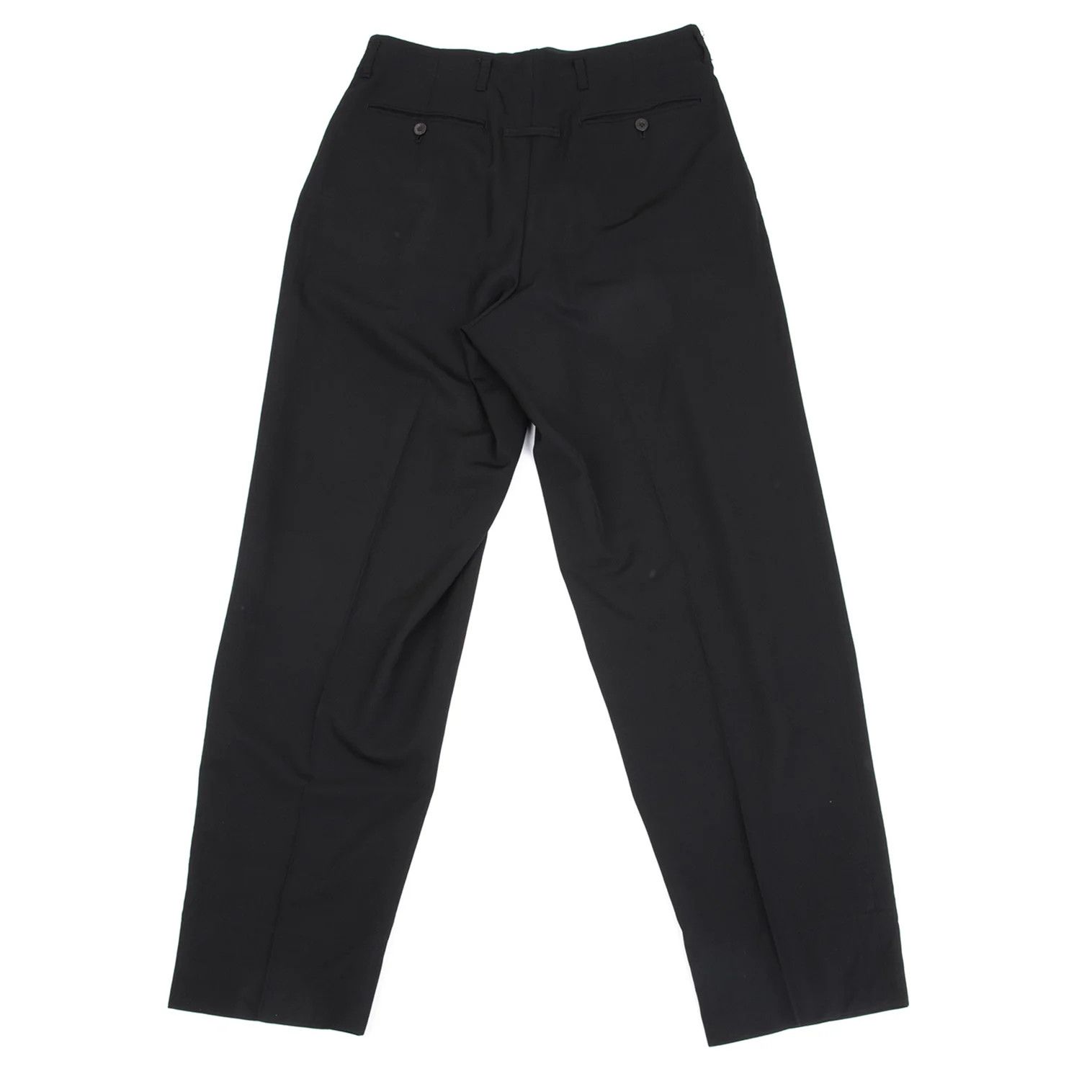 Jean Paul Gaultier Wool Tapered Pants in Black Size 50 Size US 34 / EU 50 - 13 Thumbnail
