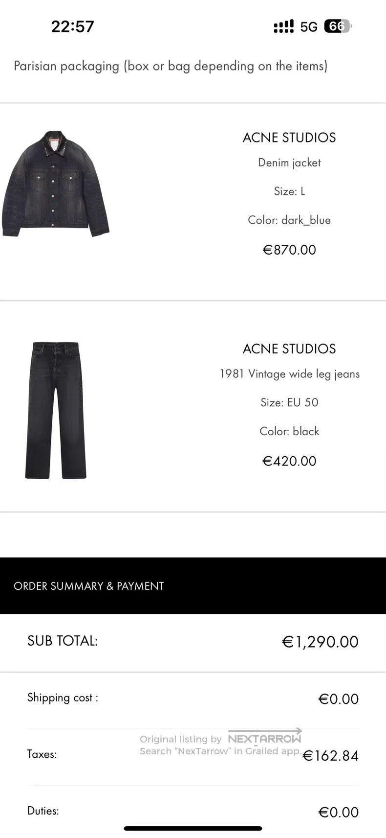 Acne Studios Acne Studios Jeans Size US 34 / EU 50 - 8 Thumbnail
