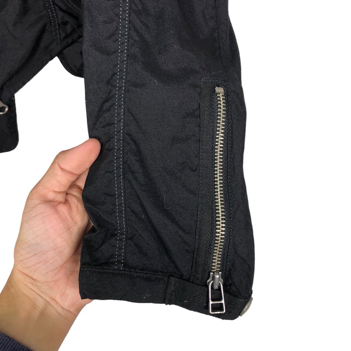 Japanese Brand 🔥Vintage Cropped Biker Jacket Bondage Parachute MFG Japan Size US M / EU 48-50 / 2 - 15 Thumbnail