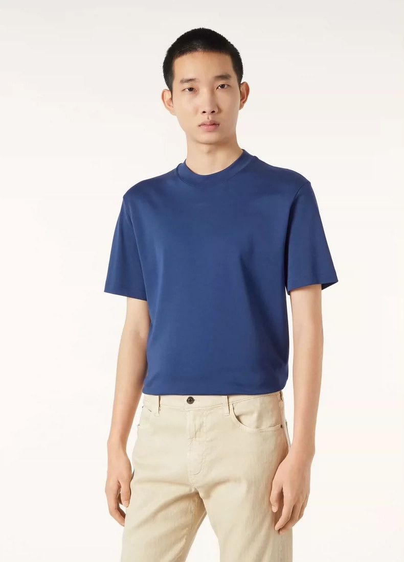 Loro Piana LORO PIANA Short Sleeve T-Shirts Size US M / EU 48-50 / 2 - 8 Thumbnail