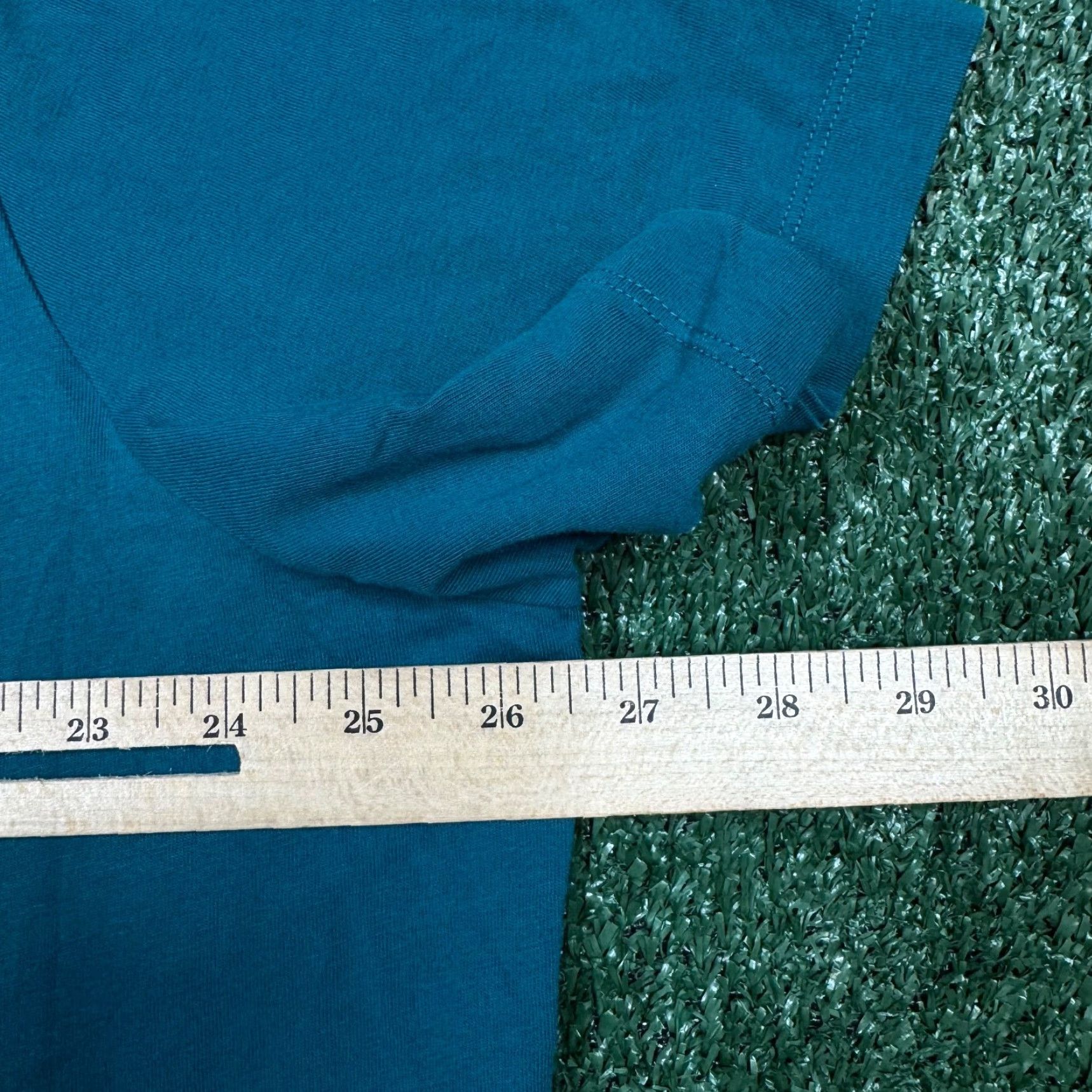 Nike Nike Dri-Fit T Shirt Womens 1X Blue Short Sleeve Running Performance Plus Shirt Size XL / US 12-14 / IT 48-50 - 6 Thumbnail