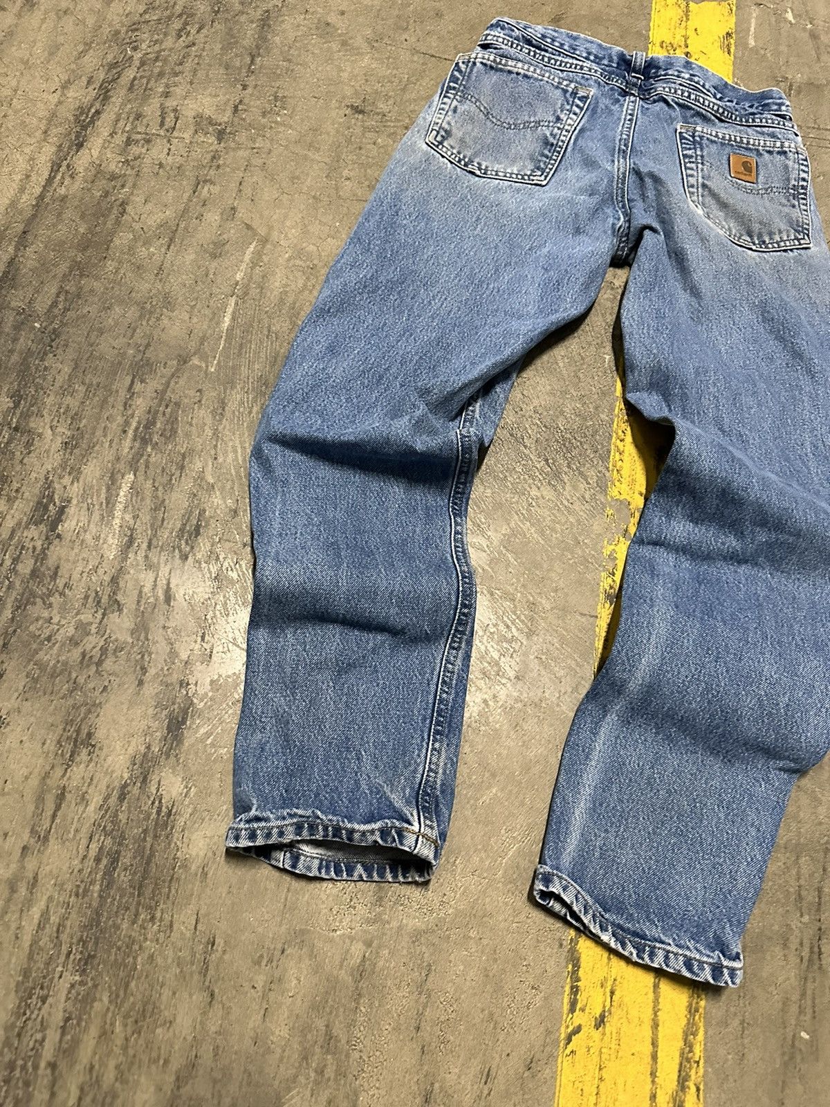 Carhartt × Vintage Vintage carhartt straight leg jeans Size US 29 - 2 Thumbnail