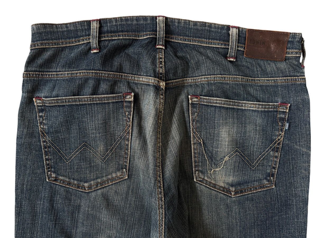Edwin Vintage Edwin International Distressed Jeans Big Size Denim Size US 41 - 10 Thumbnail