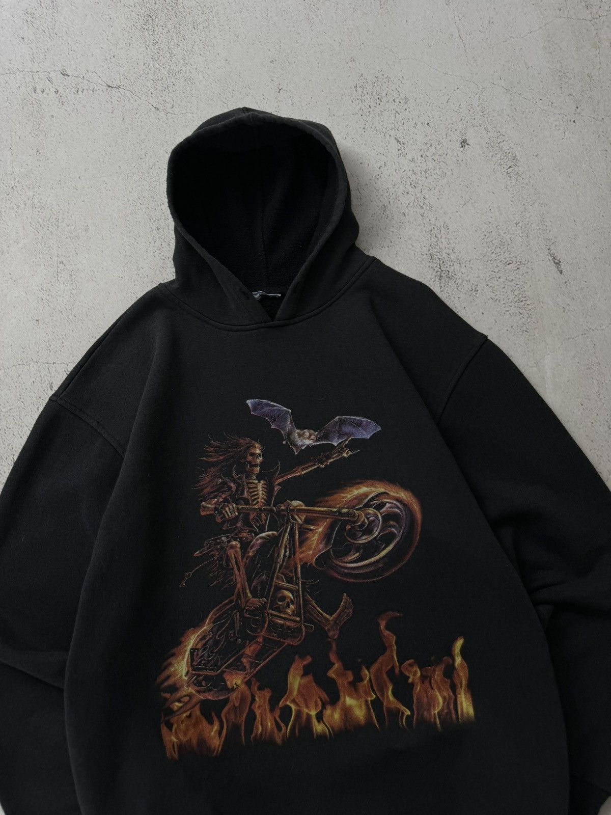 Japanese Brand × Vintage Hellrider Vintage Avantgarde Hoodie Size US L / EU 52-54 / 3 - 4 Thumbnail