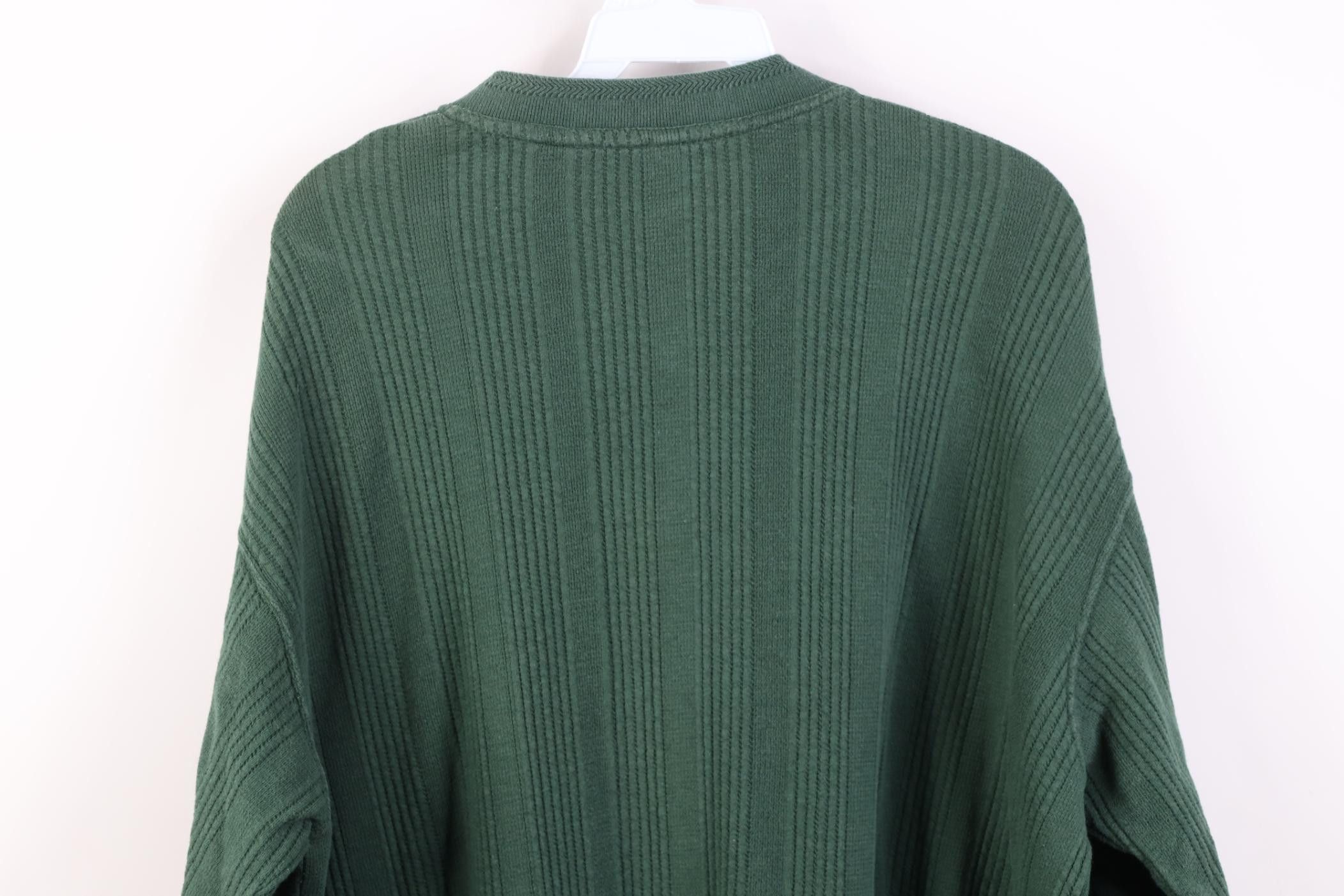 Vintage Vintage 90s Streetwear Thermal Ribbed Knit Henley T-Shirt Size US XL / EU 56 / 4 - 9 Thumbnail