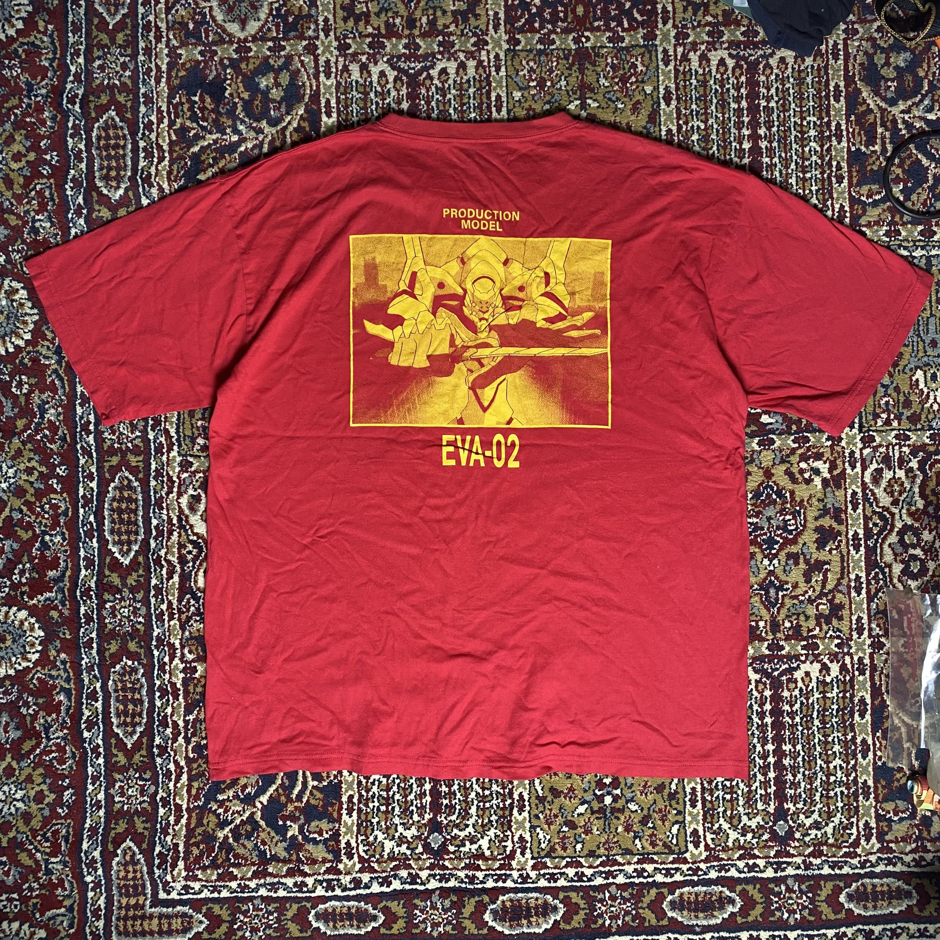 Anime Xgirl x Neon Genesis Evangelion Anime Manga Shirt Size US XL / EU 56 / 4 - 3 Thumbnail