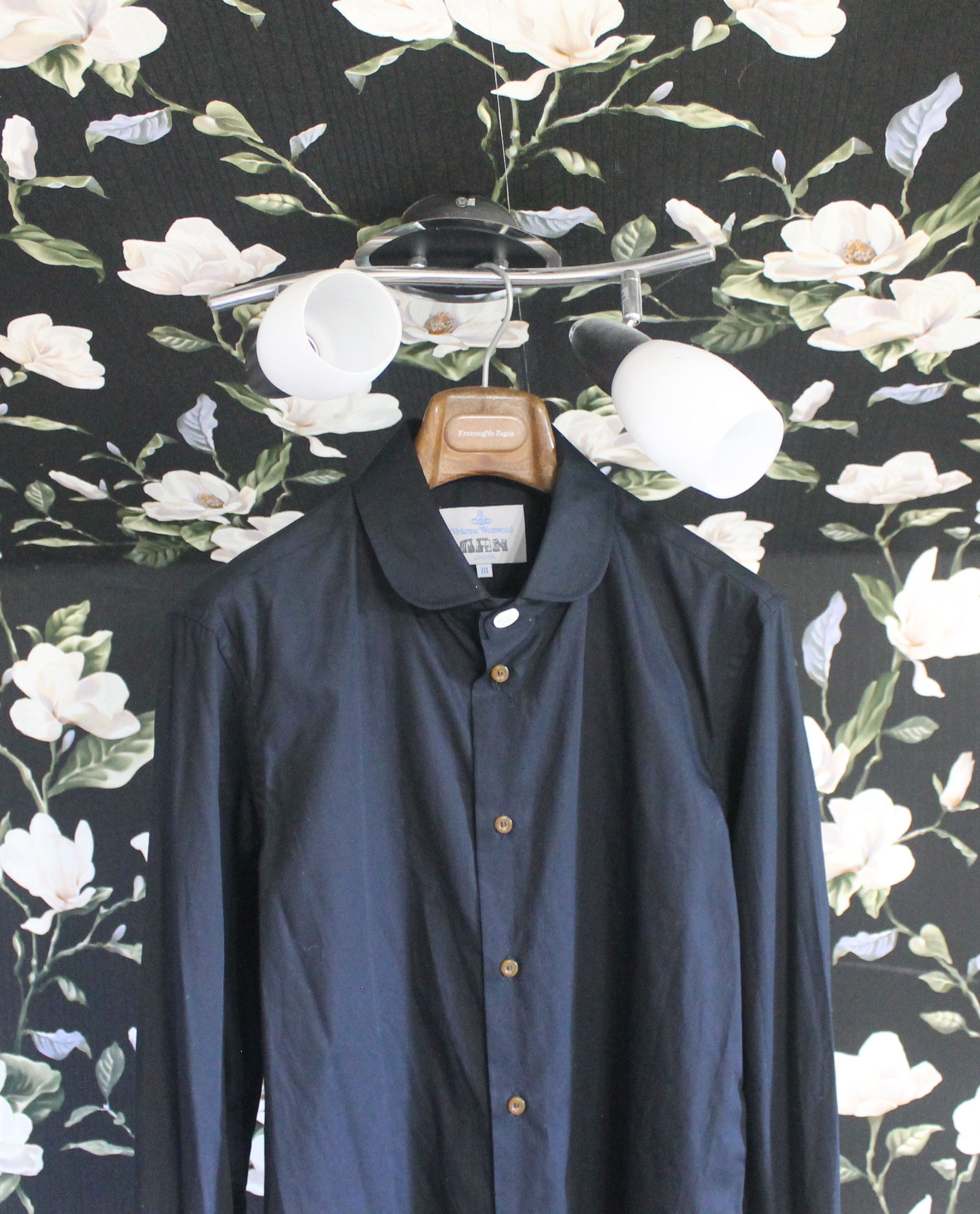 Vivienne Westwood Vintage Vivienne Westwood Black Shirt Size US M / EU 48-50 / 2 - 2 Thumbnail