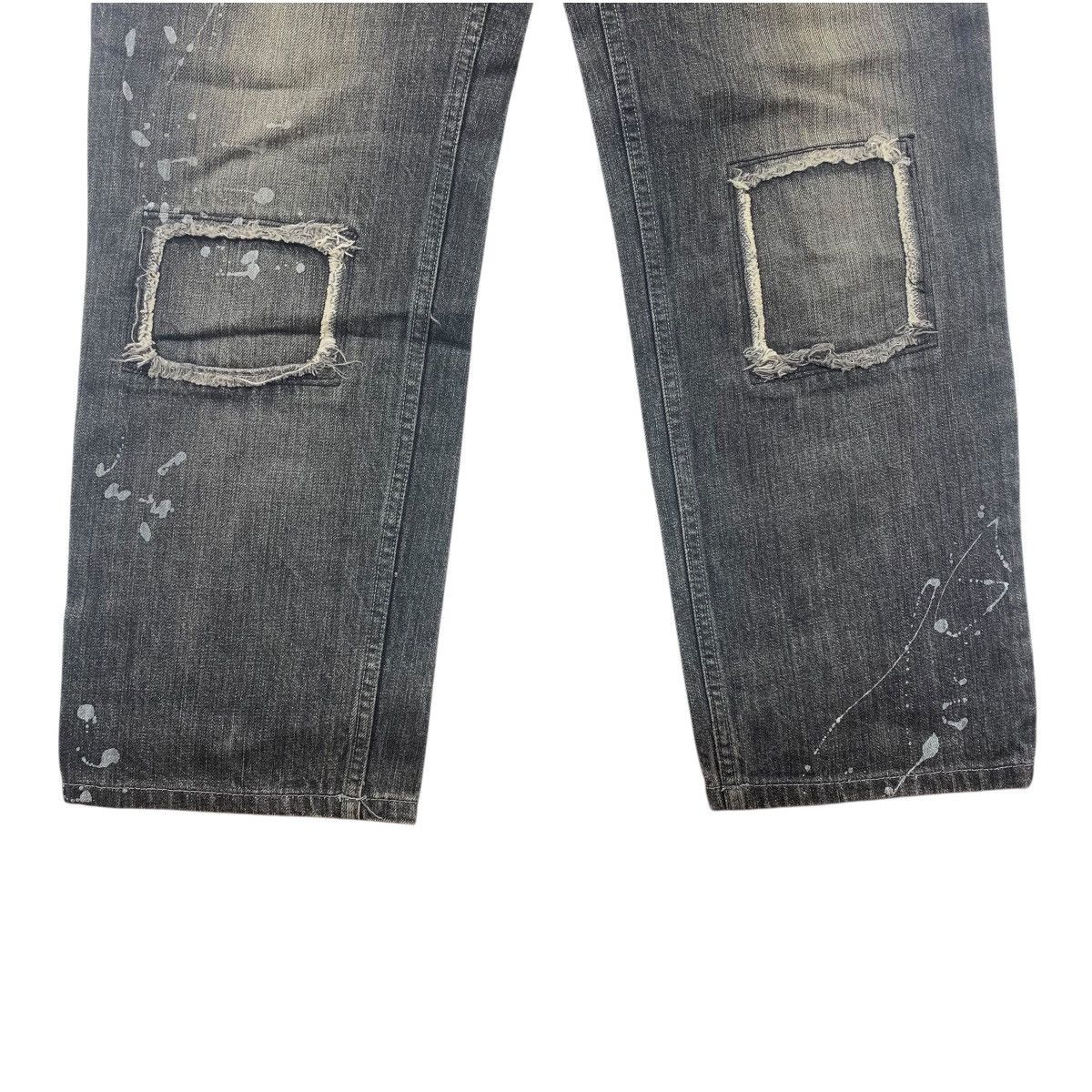 If Six Was Nine × Japanese Brand MENS BATSU Distressed jeans Size US 35 - 11 Thumbnail