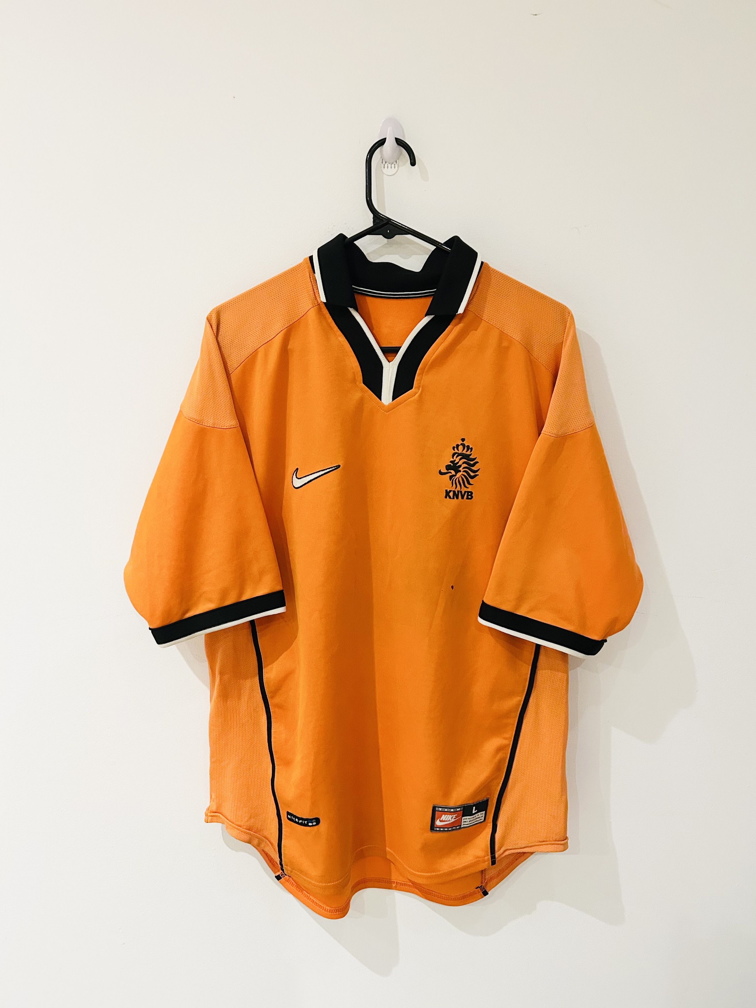 Nike × Vintage Holland 1998 home jersey Size US L / EU 52-54 / 3 - 1 Thumbnail
