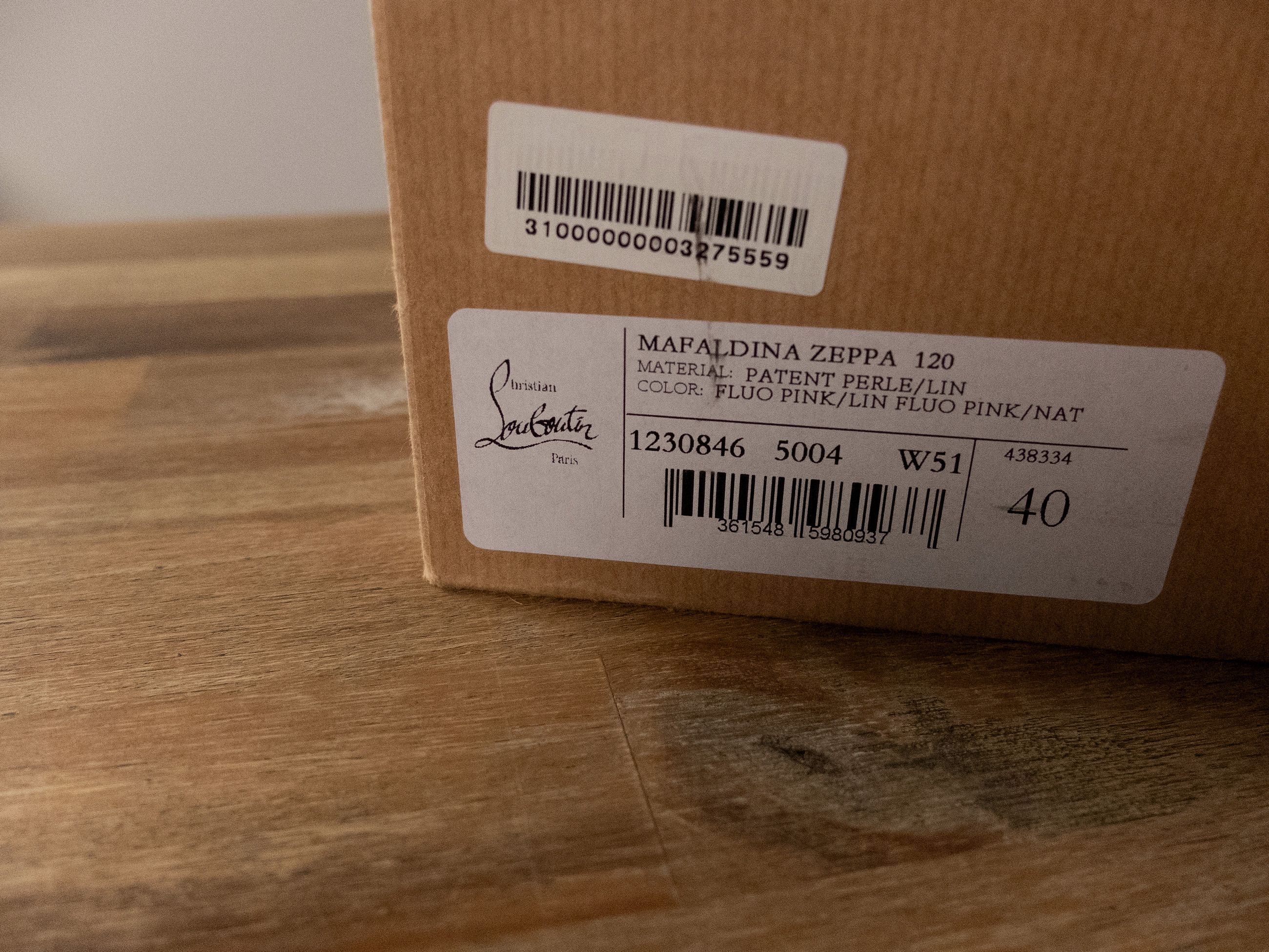 Christian Louboutin CHRISTIAN LOUBOUTIN Mafaldina Spikes pink espadrille sandals Size US 10 / IT 40 - 14 Thumbnail